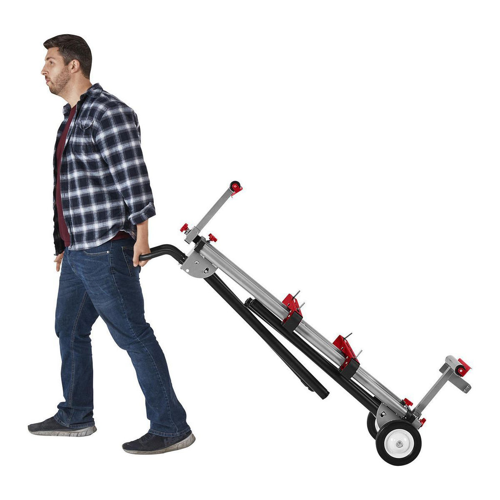 BAUER 400 lb. Mobile Folding Miter Saw Stand L974