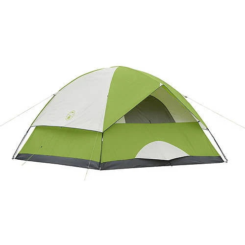 Coleman Sundome 4-Person Dome Camping Tent, Green H192