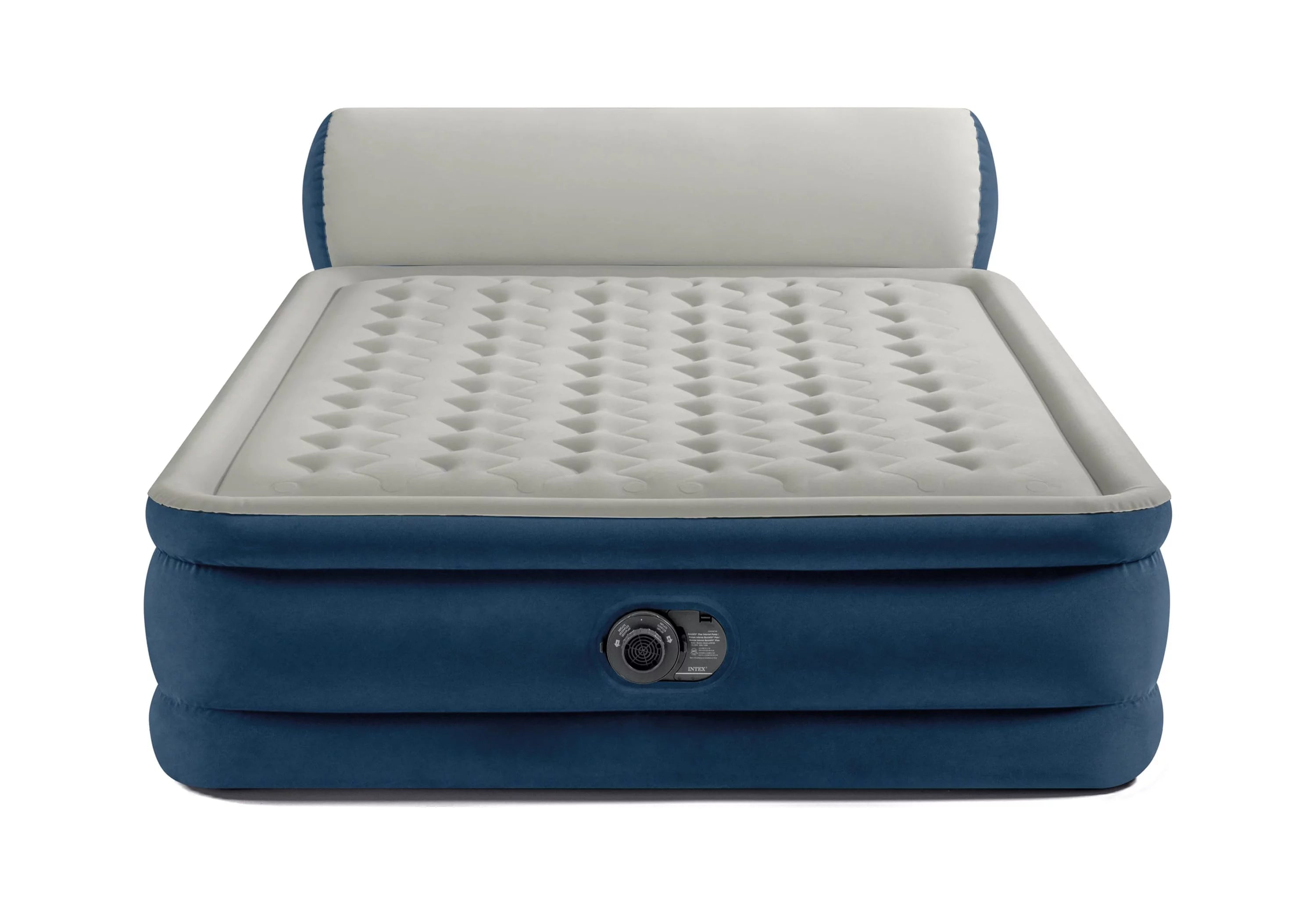 Intex Dura-Beam Deluxe Ultra Plush Queen Air Bed with Built-in Pump G799996