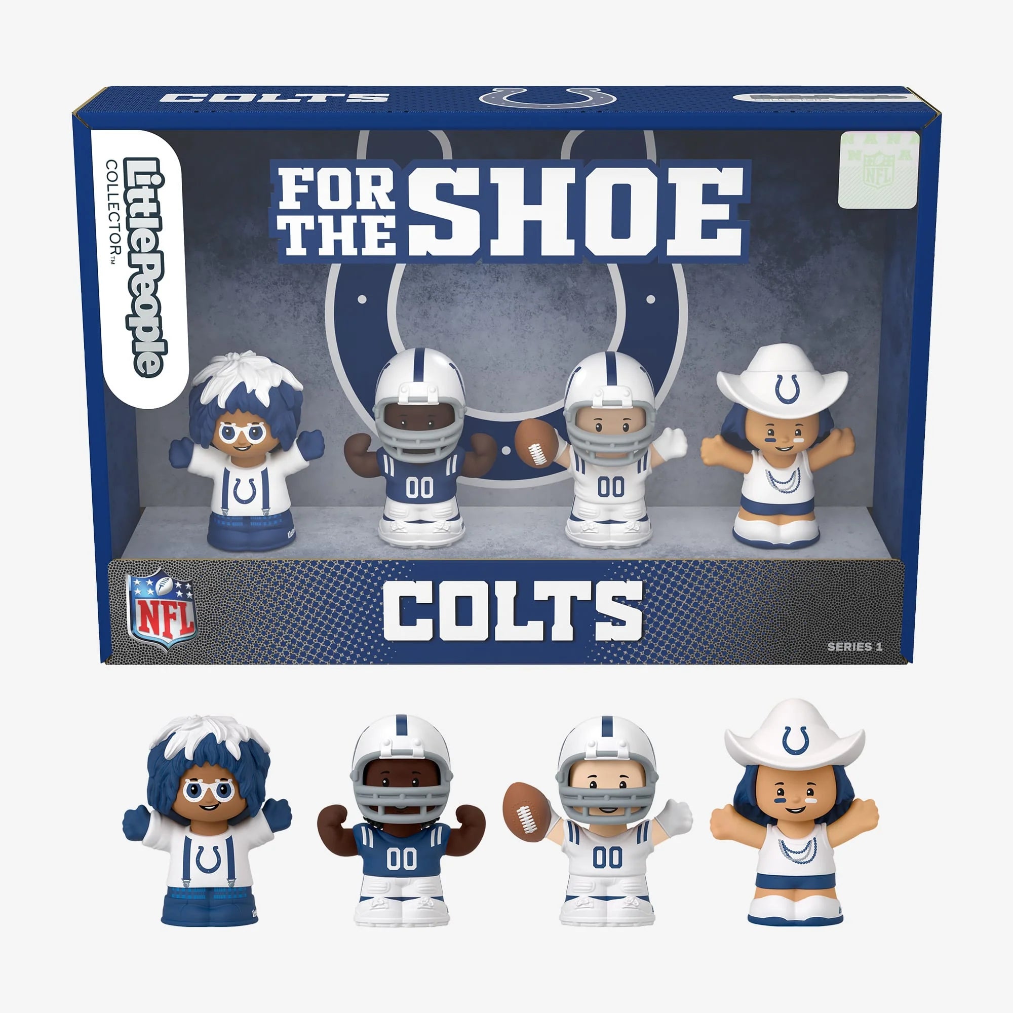 Little People Collector x NFL Indianapolis Colts Set K390