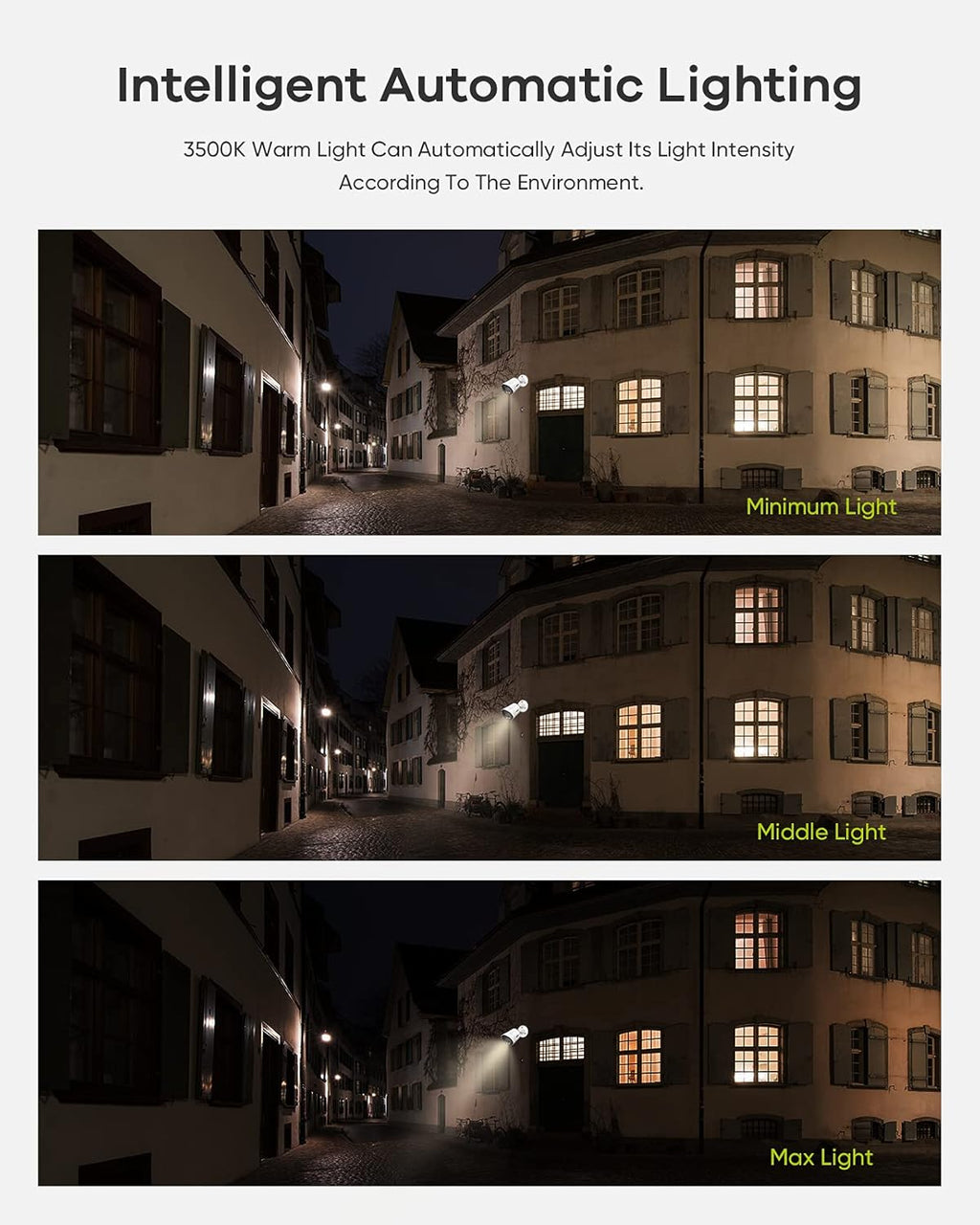 SANNCE 1080P 8 Channel Wired Security Camera System with 4 Cameras, Full Color Night Vision Q750976