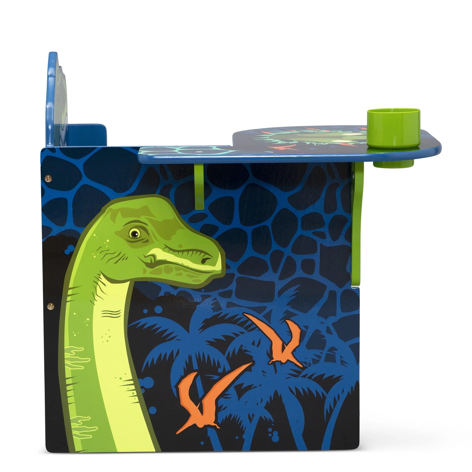 Delta Children Dinosaur Chair Desk with Storage Bin L3280