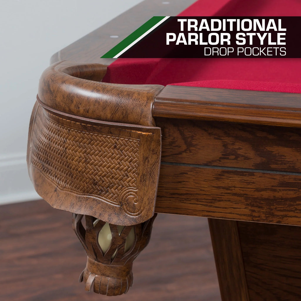 Classic Sports Brighton 87 Billiard Pool Table, Tan G11980