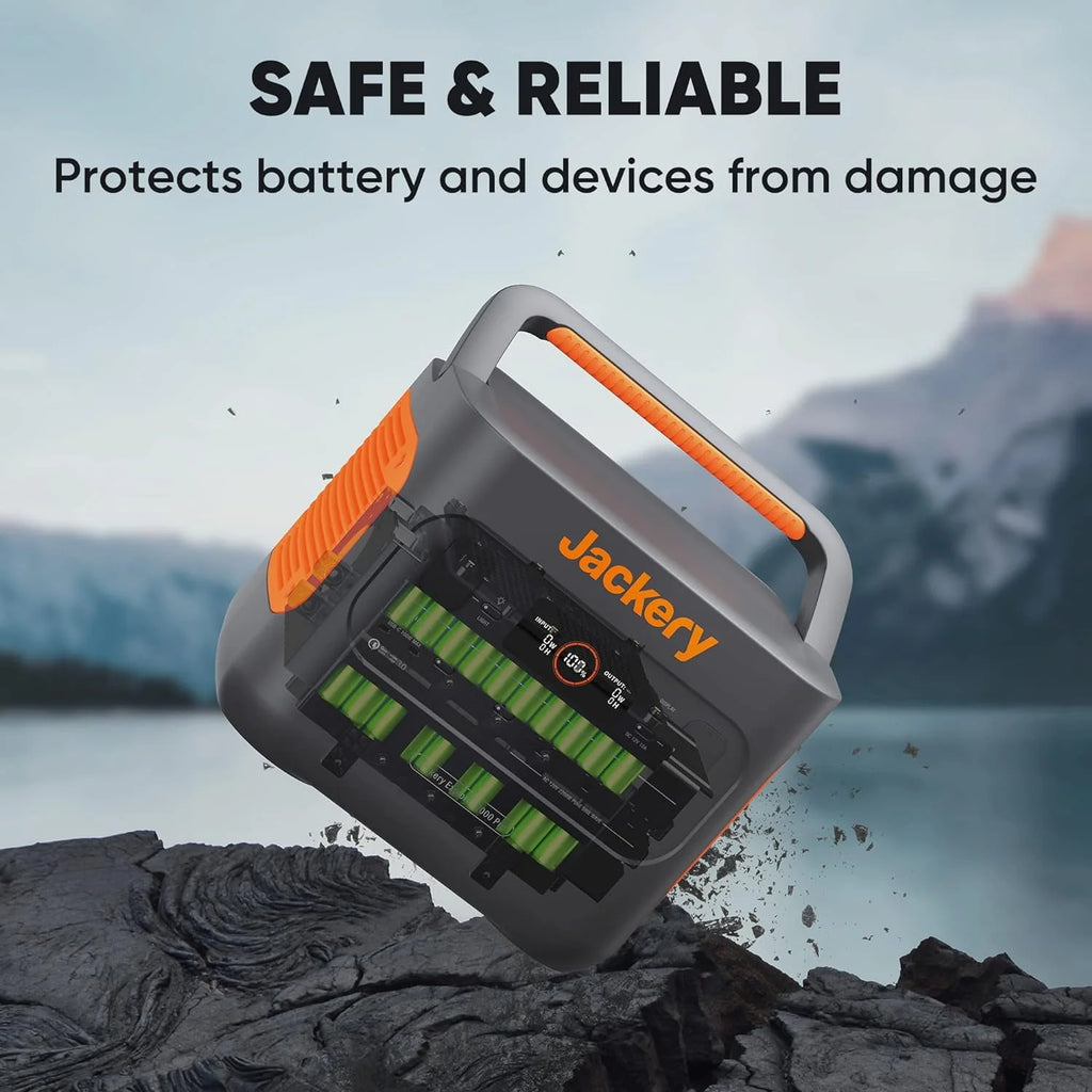 Jackery Explorer 2000 PRO Portable Power Station, 2160Wh, 3x2200W AC Outlets M12919