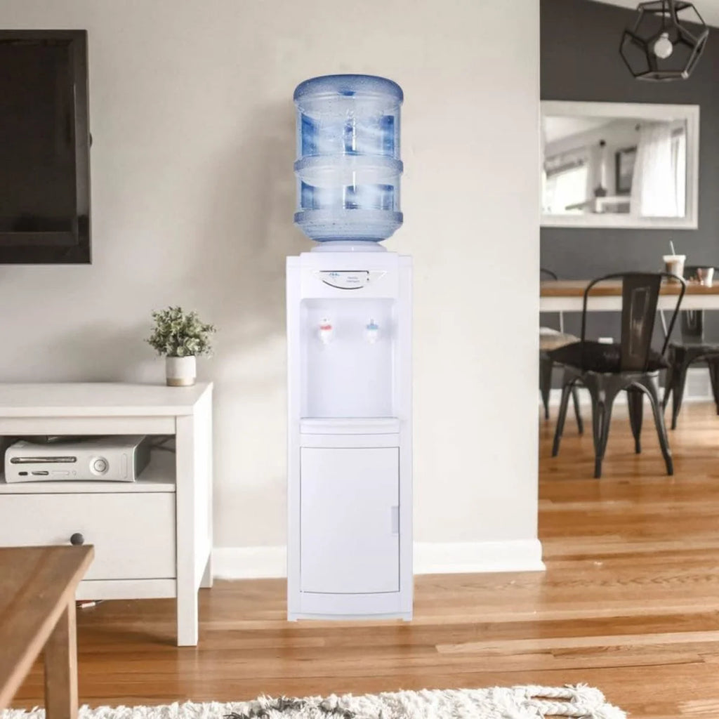 Hot & Cool Top Loading Water Cooler Dispenser with Child Safety Lock B155