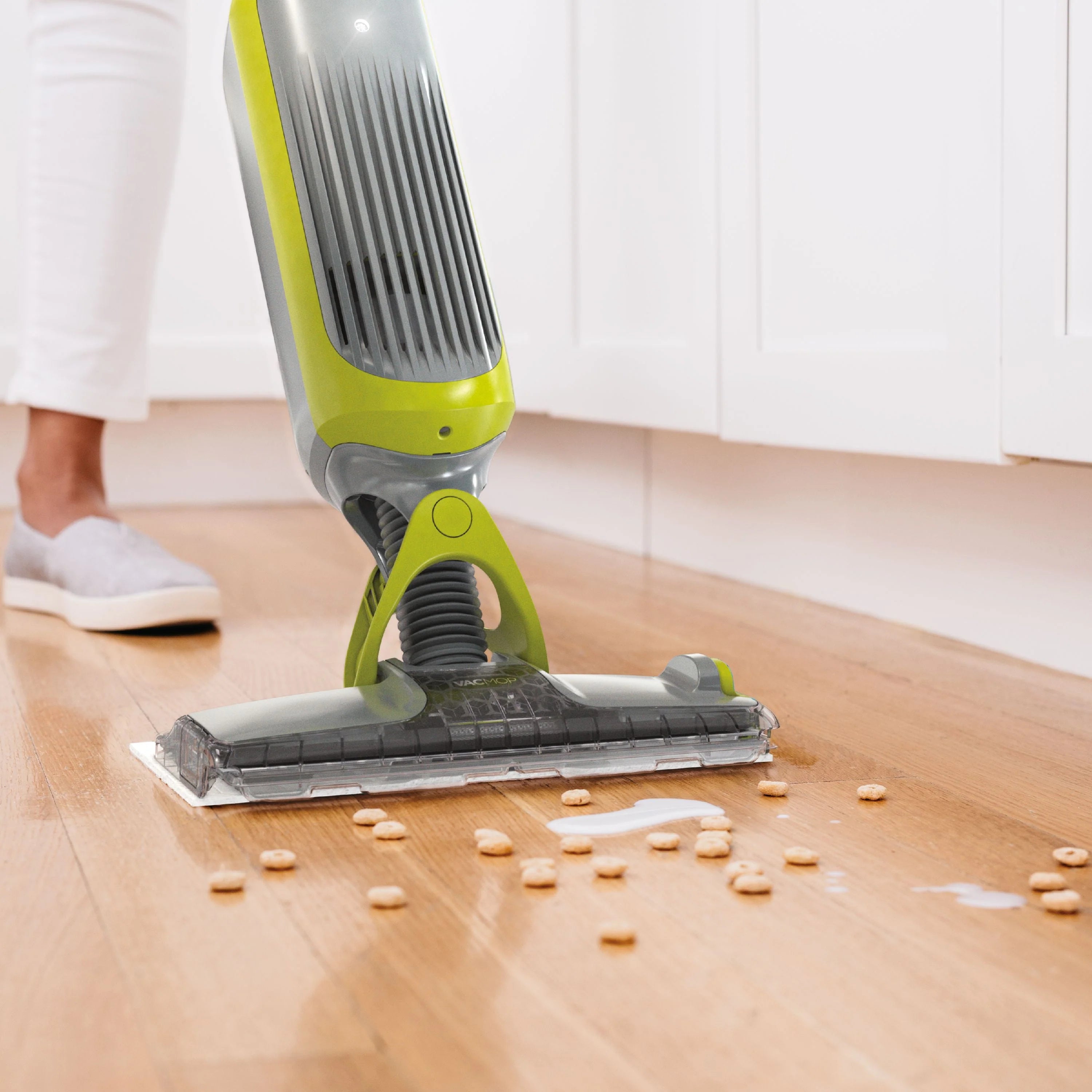 Shark VACMOP Cordless Hard Floor Vacuum Mop with Disposable Pads, VM200 A64175