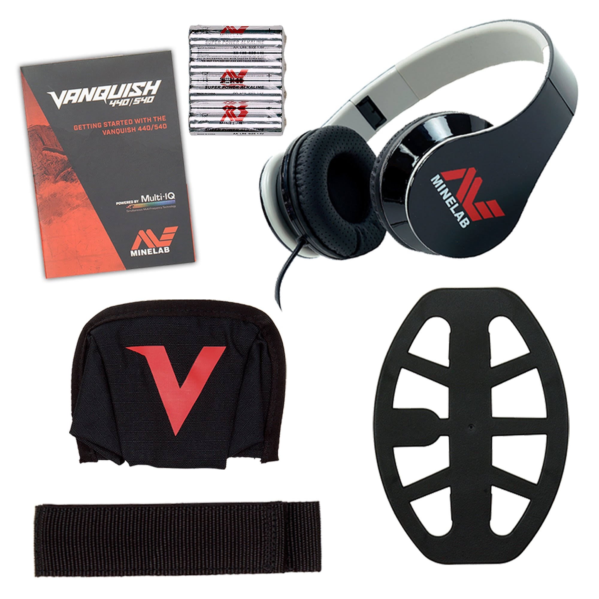 Minelab Vanquish 440 Metal Detector with 10 x 7 Coil and Pro-Find 20 Pinpointer A53579