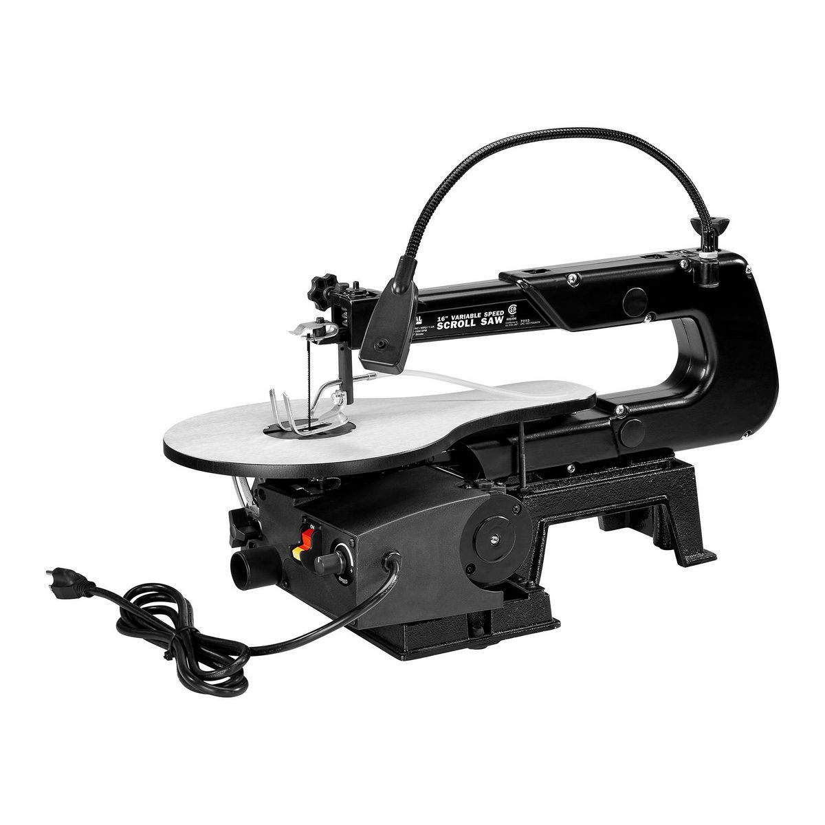 CENTRAL MACHINERY 16 in. Variable-Speed Scroll Saw O382
