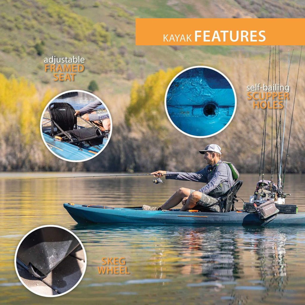 Lifetime Yukon Angler 116 Sit-on-Top Fishing Kayak J83340