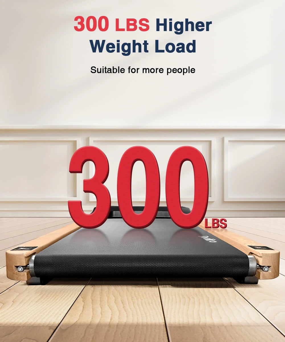 Redliro Walking Pad Under Desk Treadmill 300 lb Capacity L675