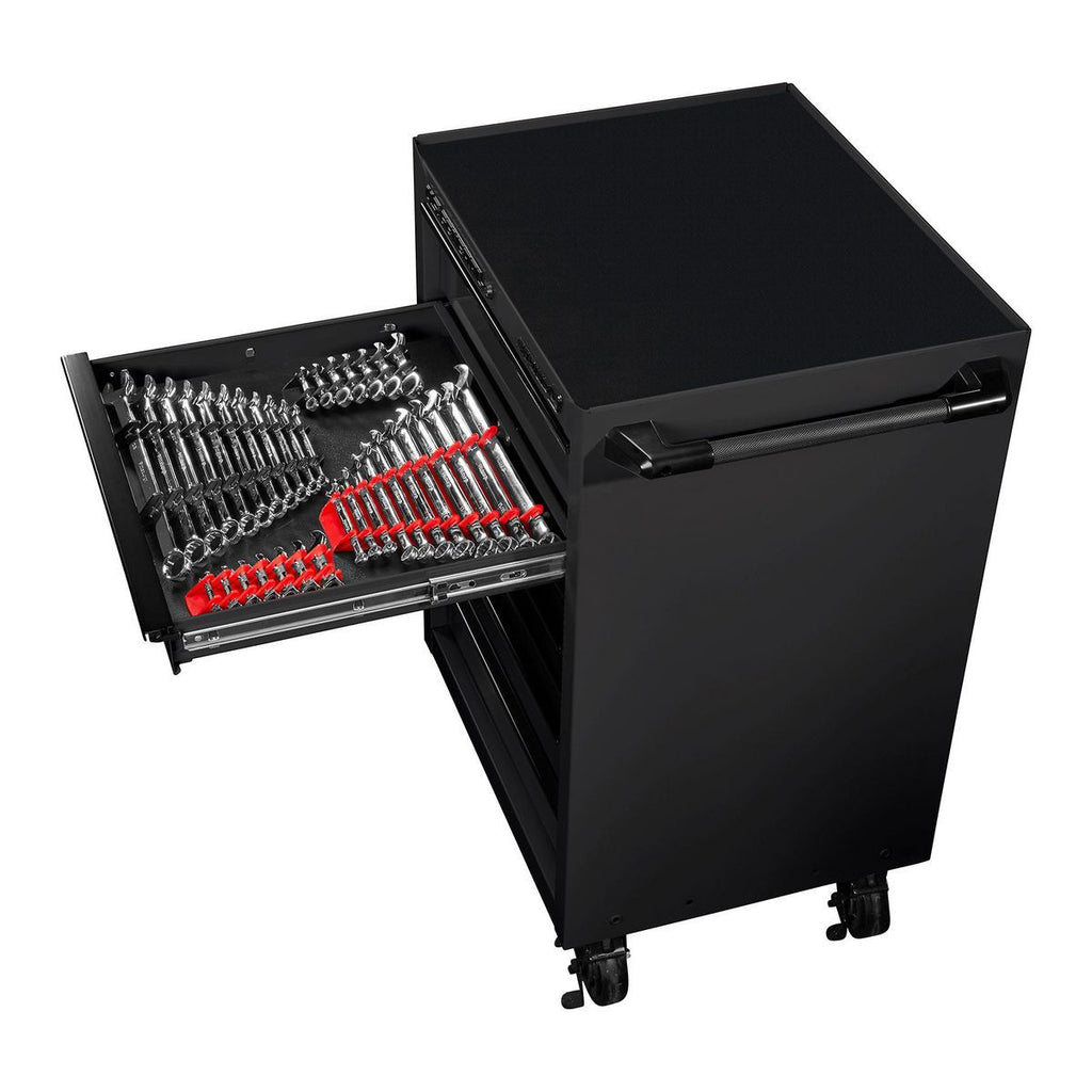 U.S. GENERAL 27 in. x 22 in. Roll Cab, Series 3, Black R13167