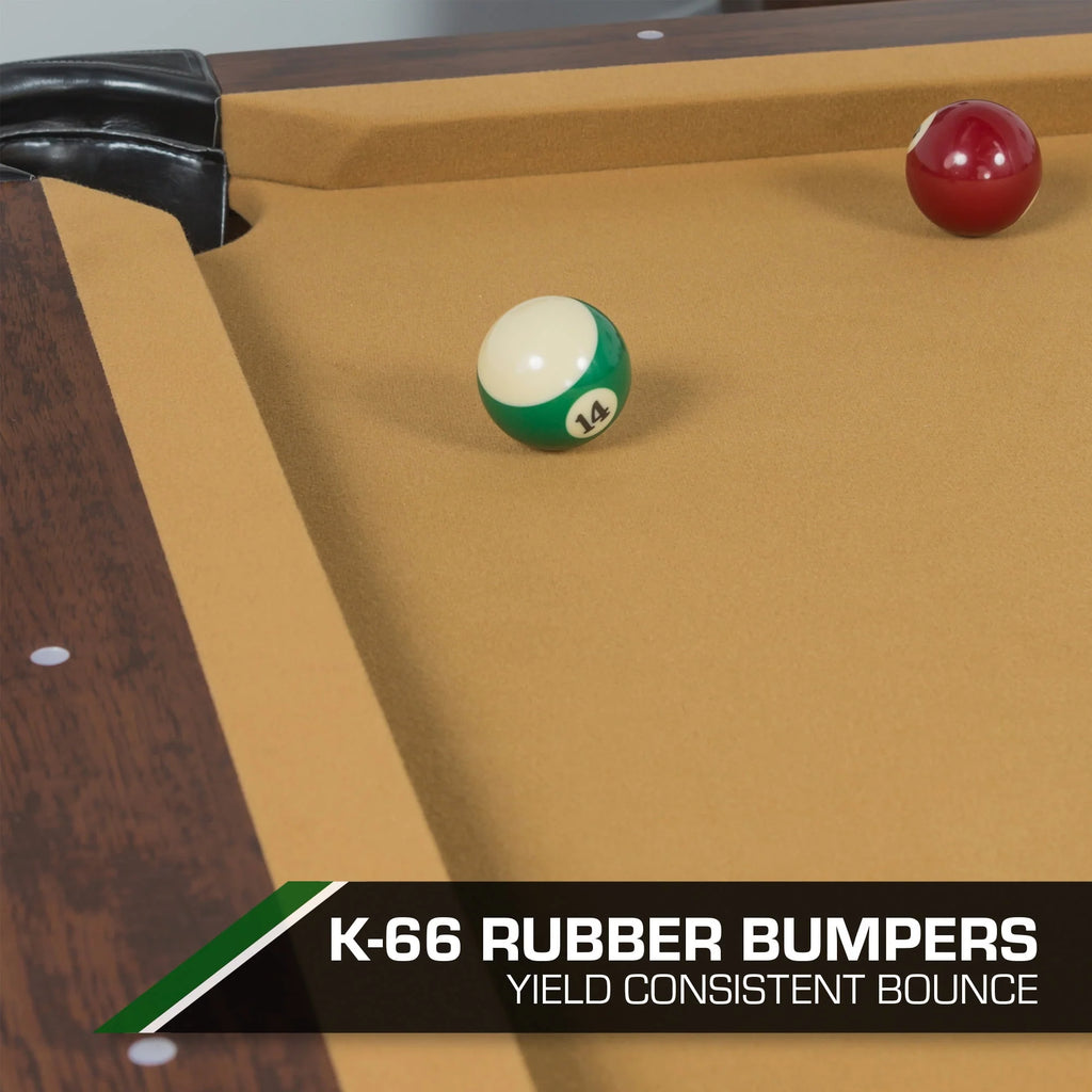 Classic Sports Brighton 87 Billiard Pool Table, Tan G11980