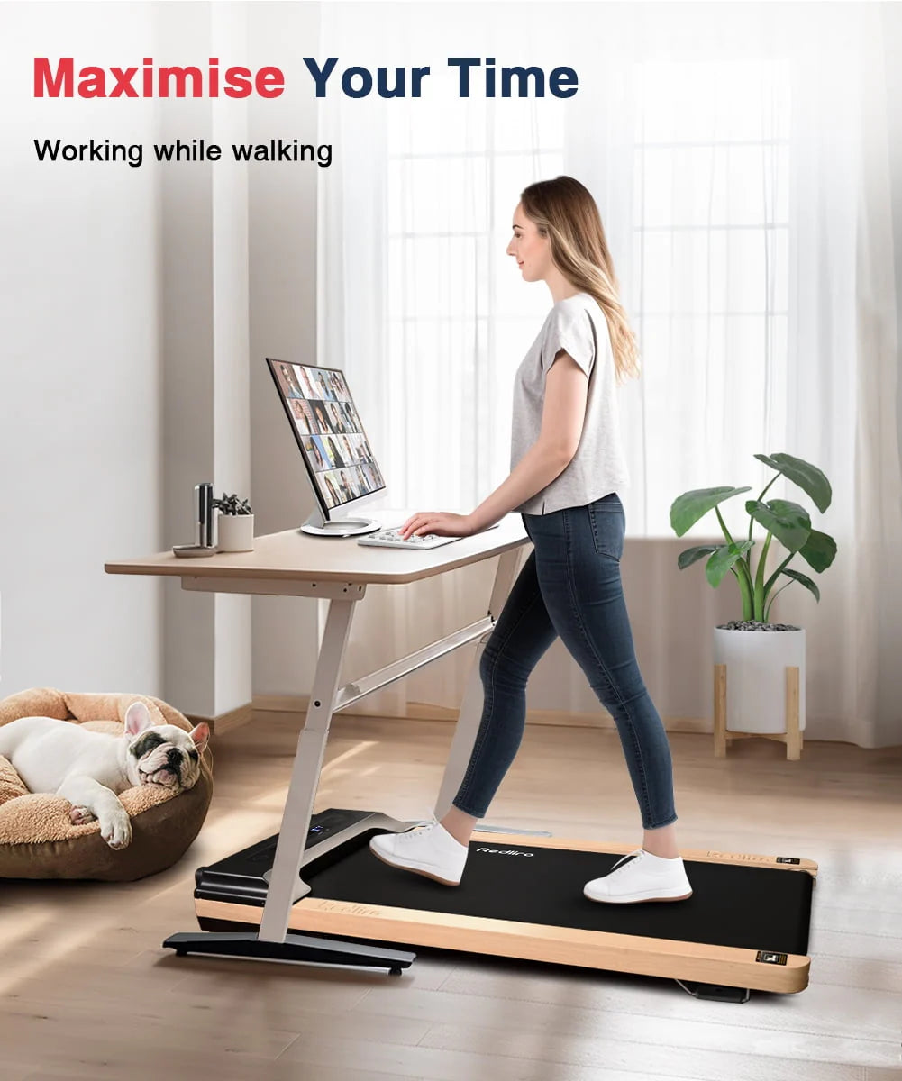 Redliro Walking Pad Under Desk Treadmill 300 lb Capacity L675