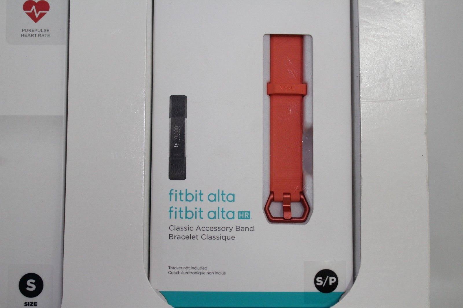 Fitbit Alta HR Activity Tracker with Heart Rate Monitor, Small, Black/Stainless Steel R295