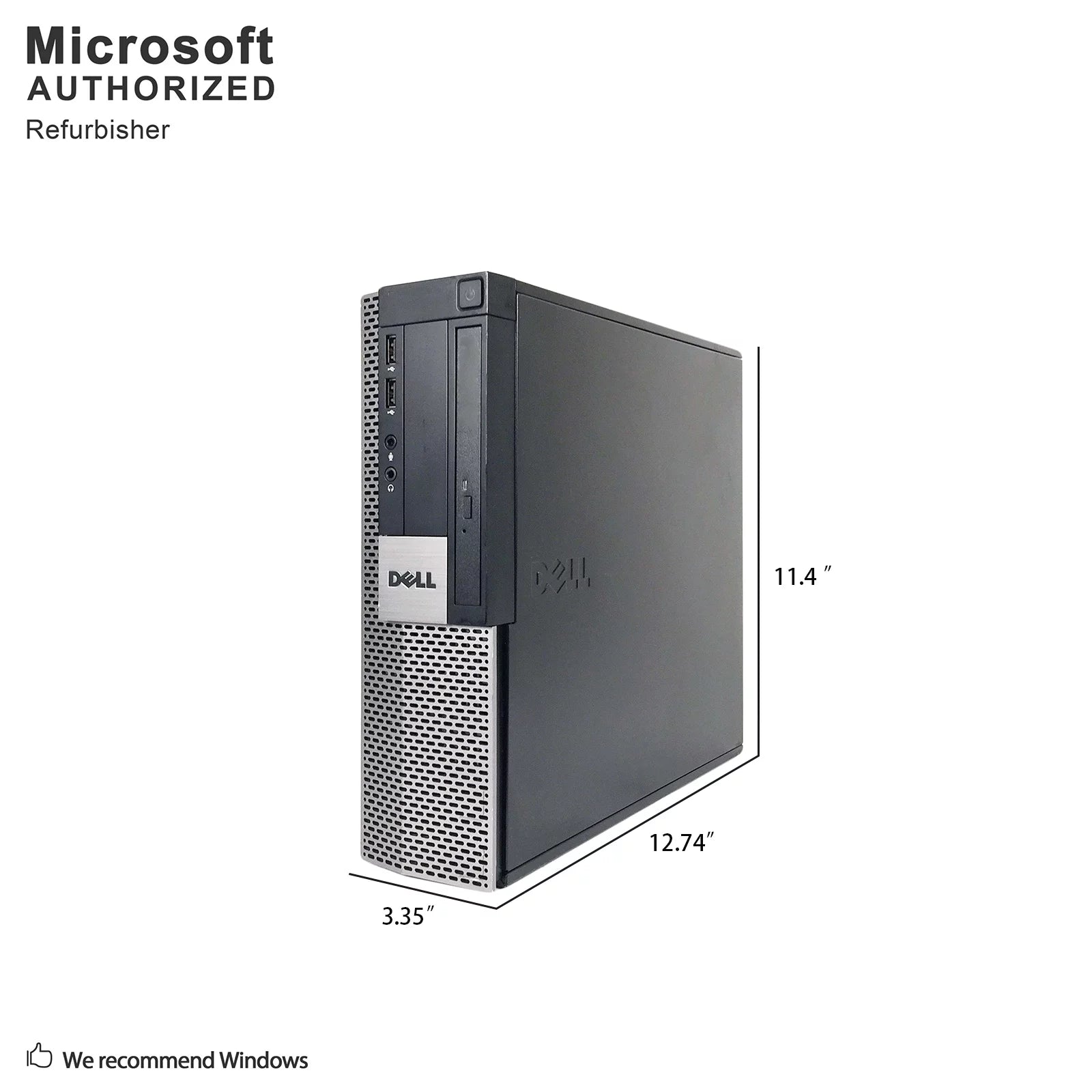 Dell Optiplex 960 SFF Desktop Computer, 3.0GHz, 4GB RAM, 160GB, Windows 10 Pro Y657