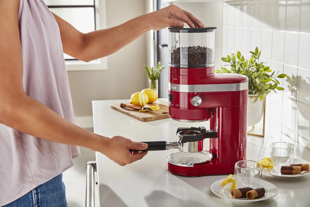 KitchenAid Burr Coffee Grinder, Empire Red U483324