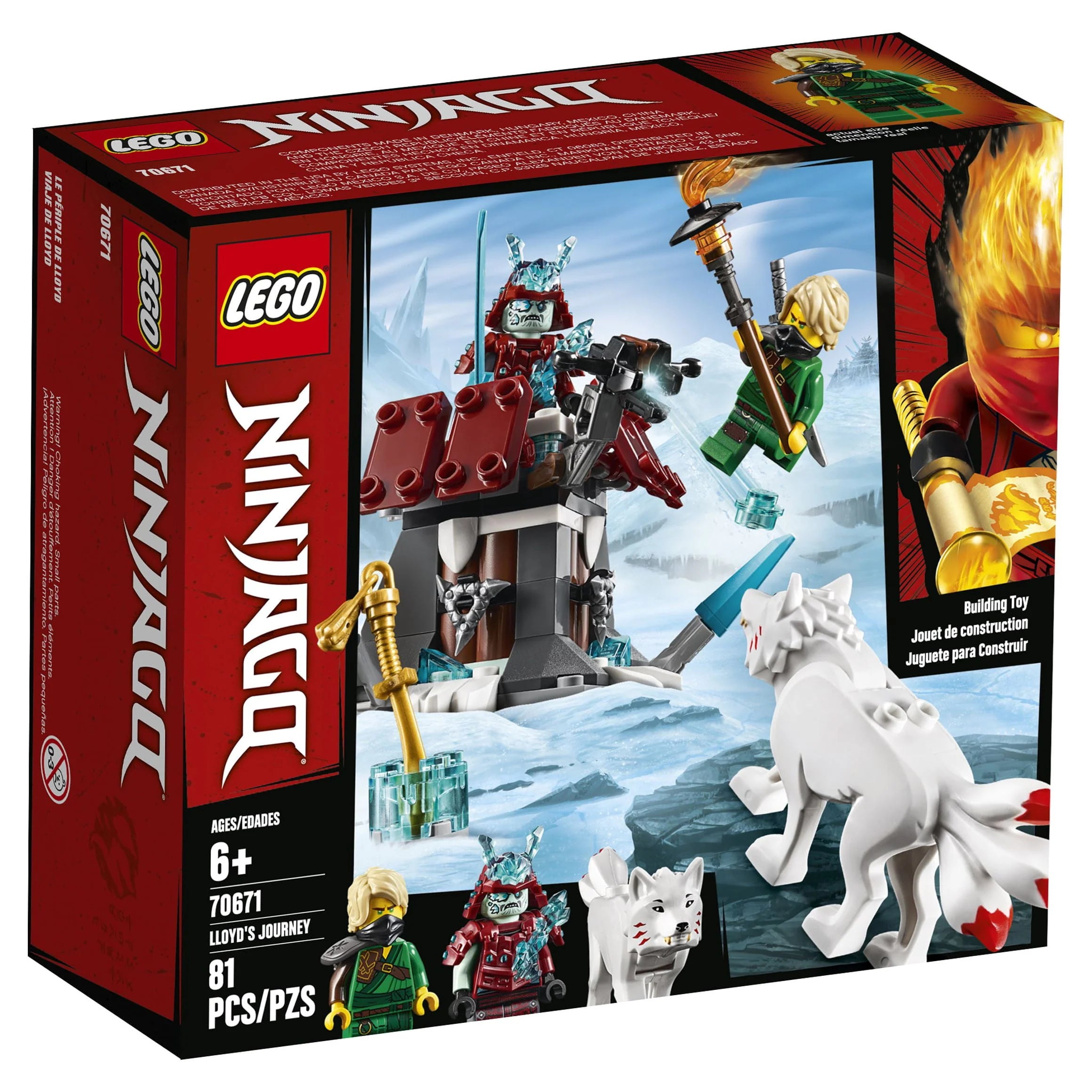 LEGO Ninjago Lloyd's Journey 70671 Building Kit (81 Pieces) Q380