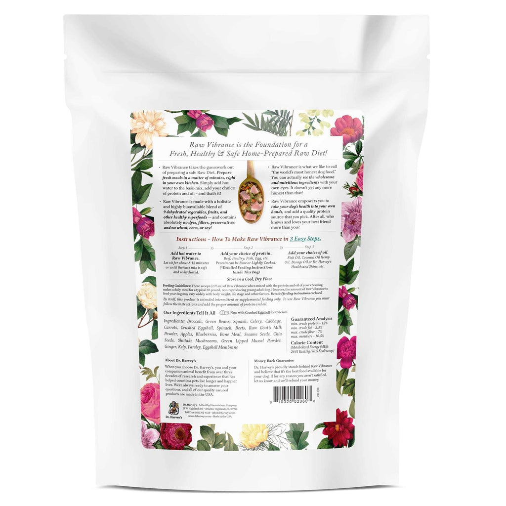 Dr. Harvey’s Raw Vibrance Dog Food I5686