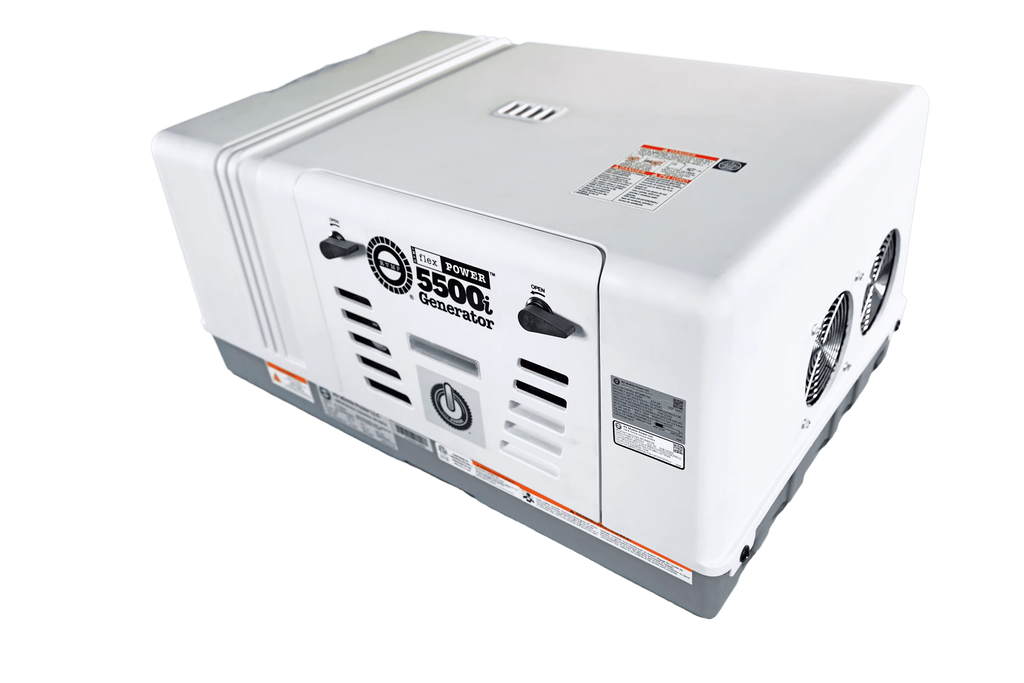 RVMP Flex Power 5500i 5500W Dual-Fuel Installed RV Generator U7151