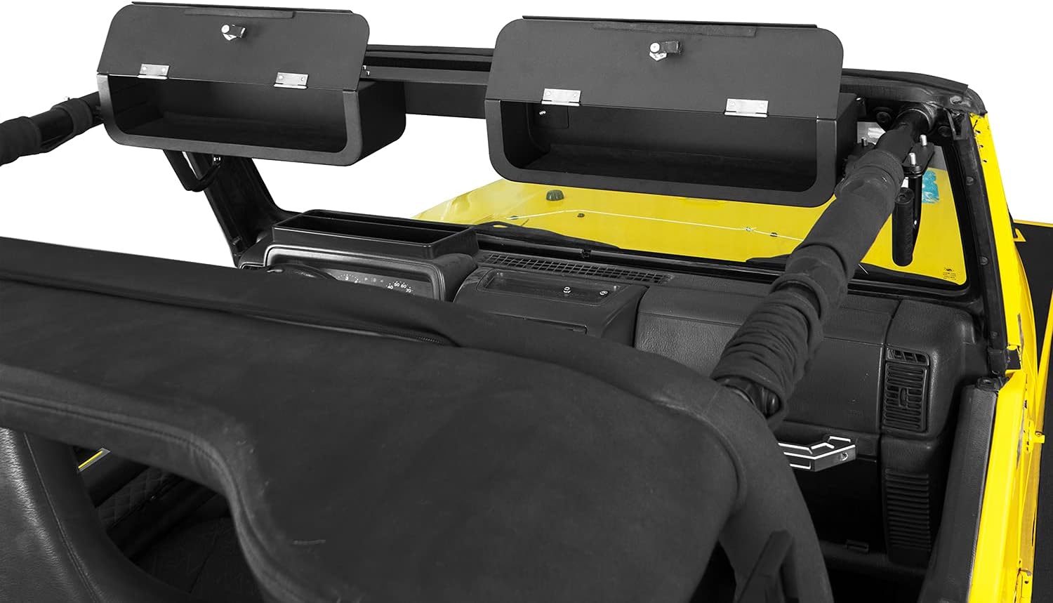 Hooke Road Overhead Lock Box Storage for Jeep Wrangler TJ 97-06 B535