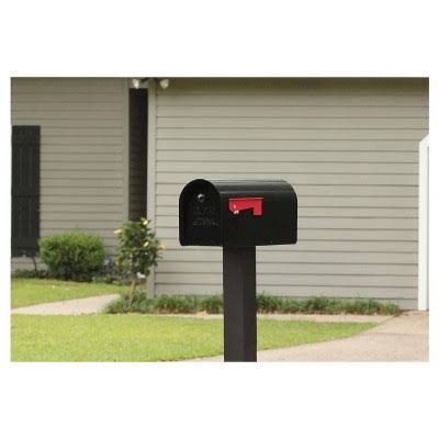 Solar Group Black Tuff Body Mailbox U996704