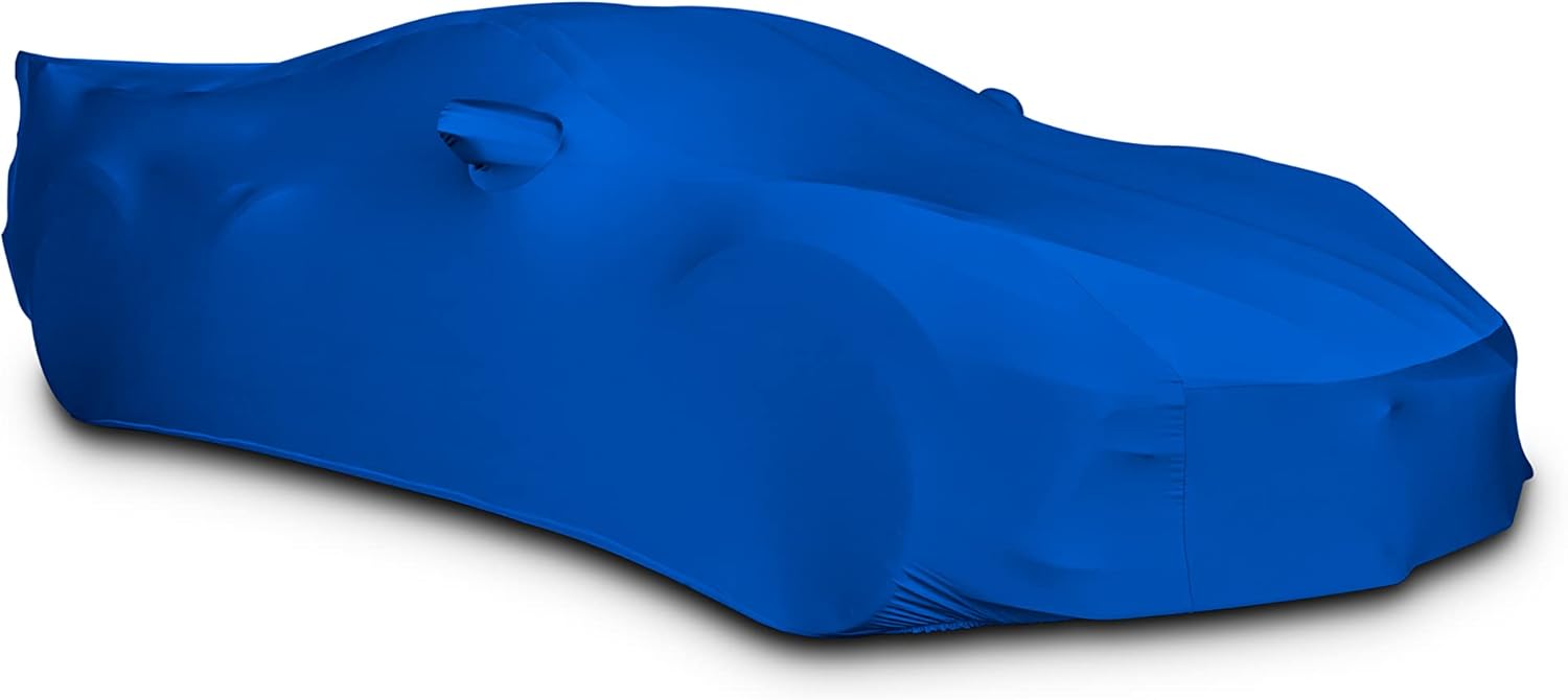 2020-2022 C8 Corvette Stingray Ultraguard Stretch Satin Indoor Car Cover (Black) J7355