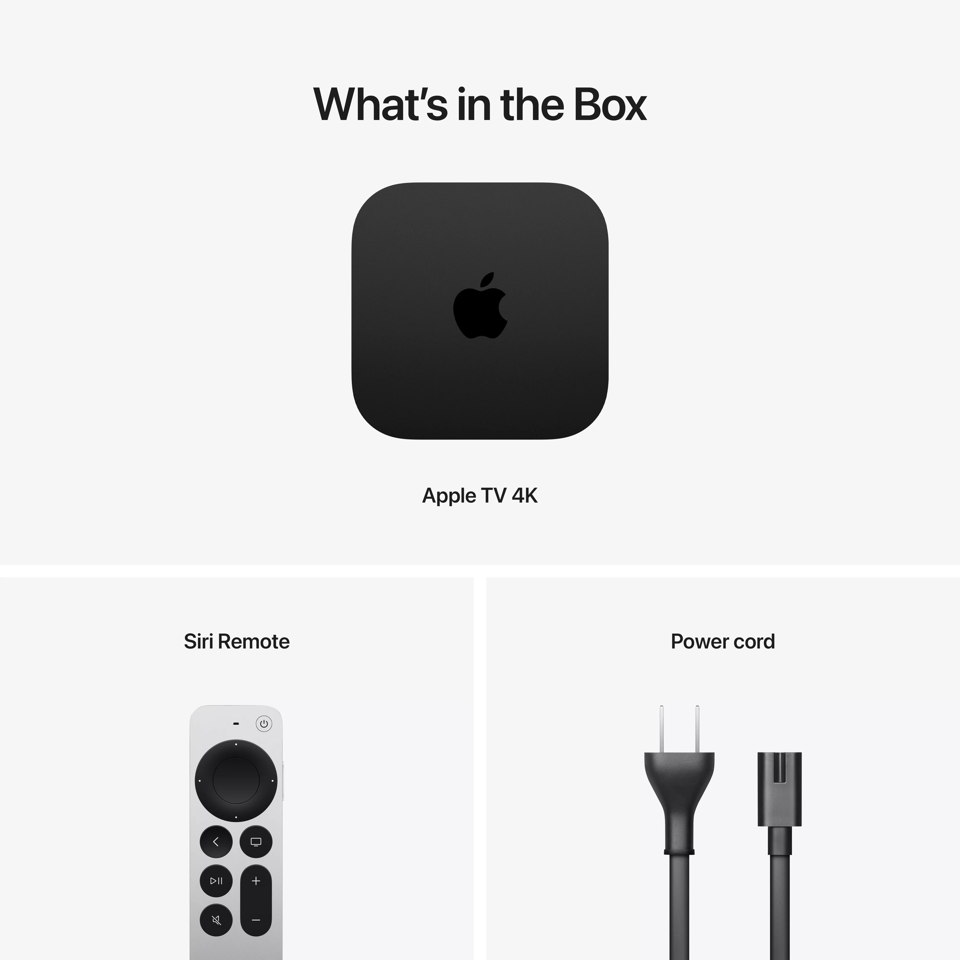 Apple TV 4K 128GB (3rd Gen) Wi-Fi + Ethernet Z1631