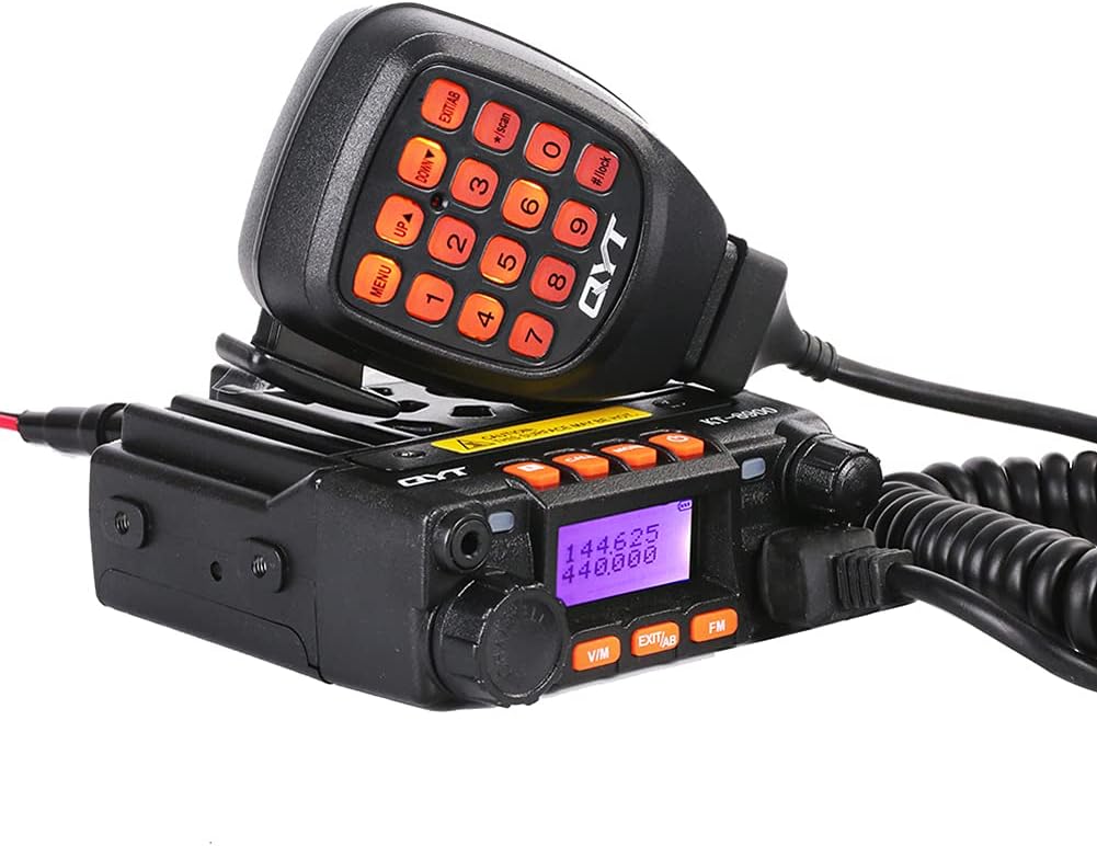 QYT KT-8900 Dual Band 25W Mini Mobile Ham Radio Transceiver Y5572