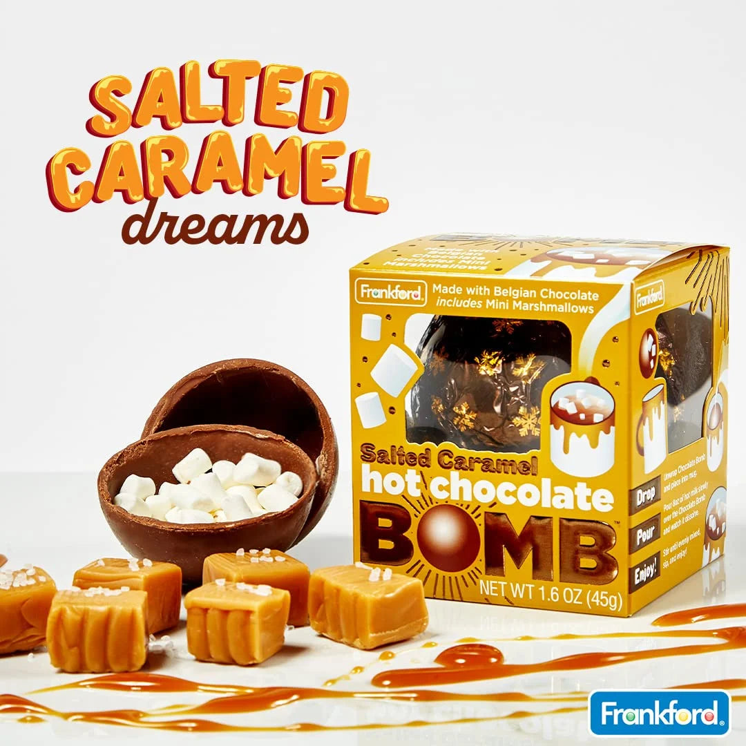 36 Pack Assorted Hot Chocolate Bombs - Original, Peppermint, Double Chocolate, Salted Caramel L394661