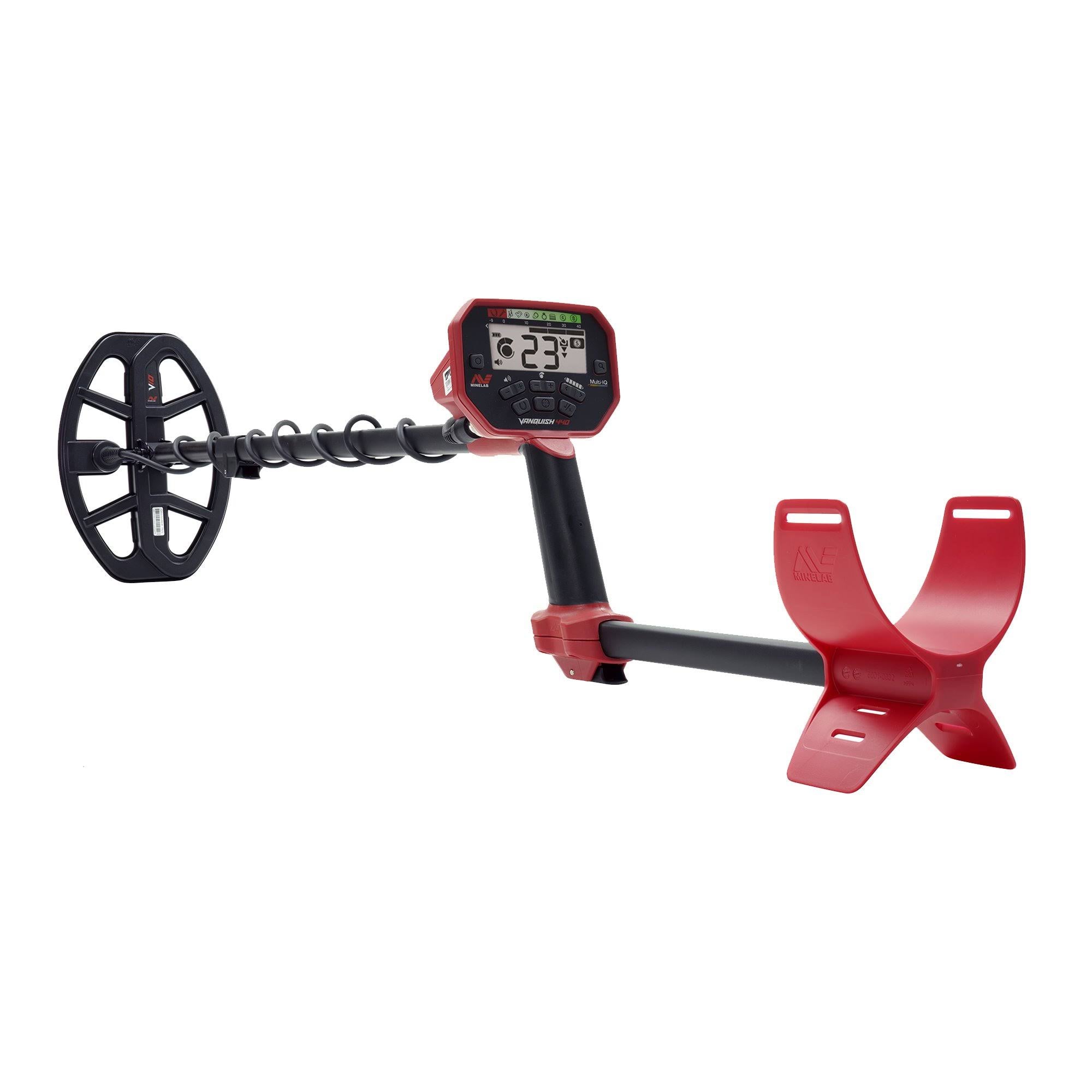 Minelab Vanquish 440 Metal Detector with 10 x 7 Coil and Pro-Find 20 Pinpointer A53579