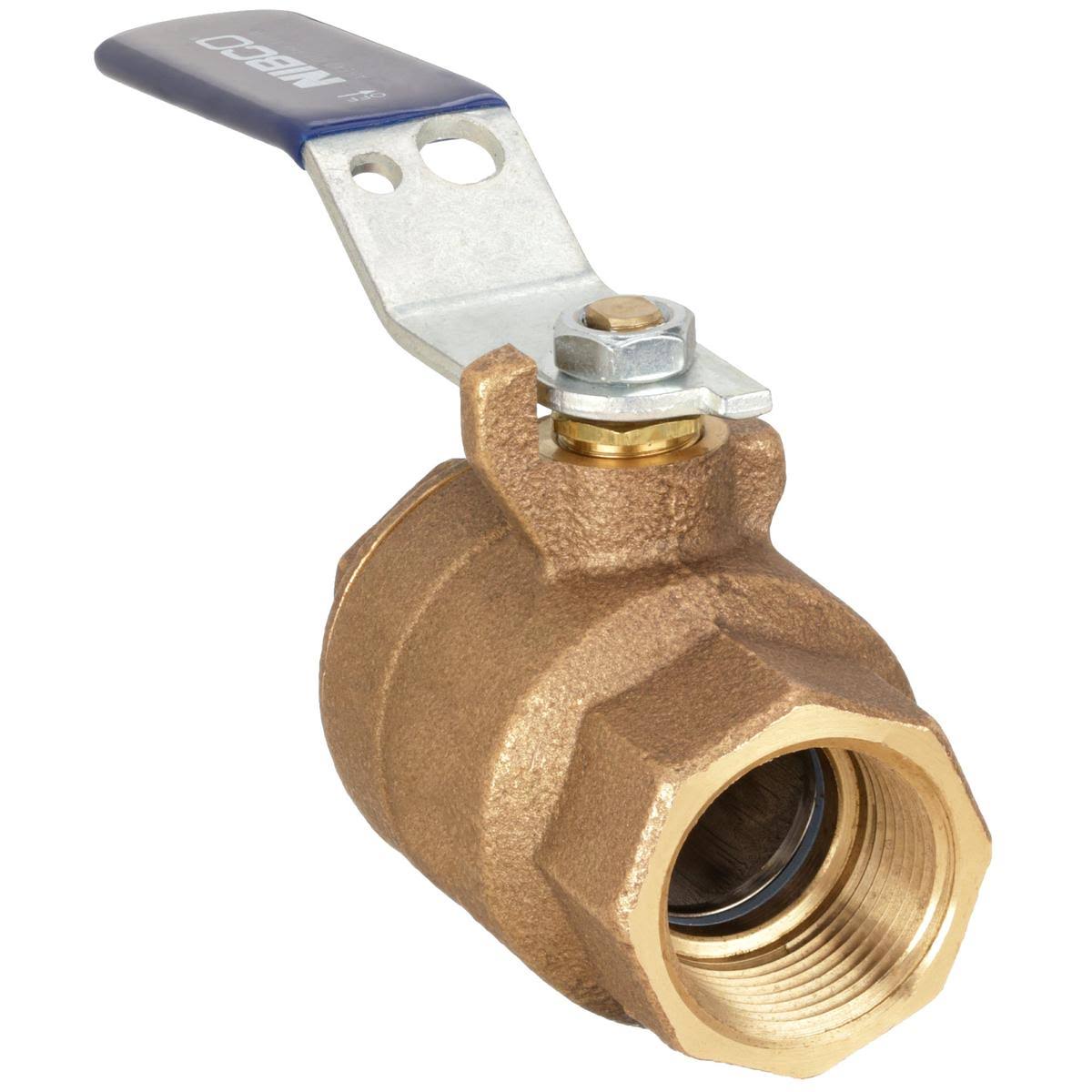 Nibco T58570 2" Bronze Ball Valve, FPT V5128