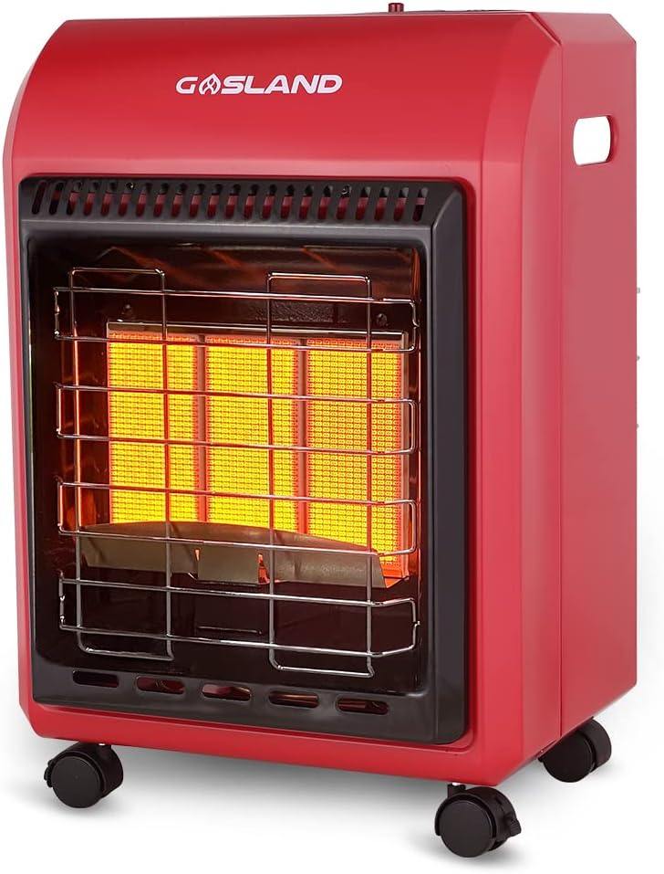 Gasland MHA18R Propane Radiant Heater, 18,000 BTU, Portable for Garage & Workshop J357919