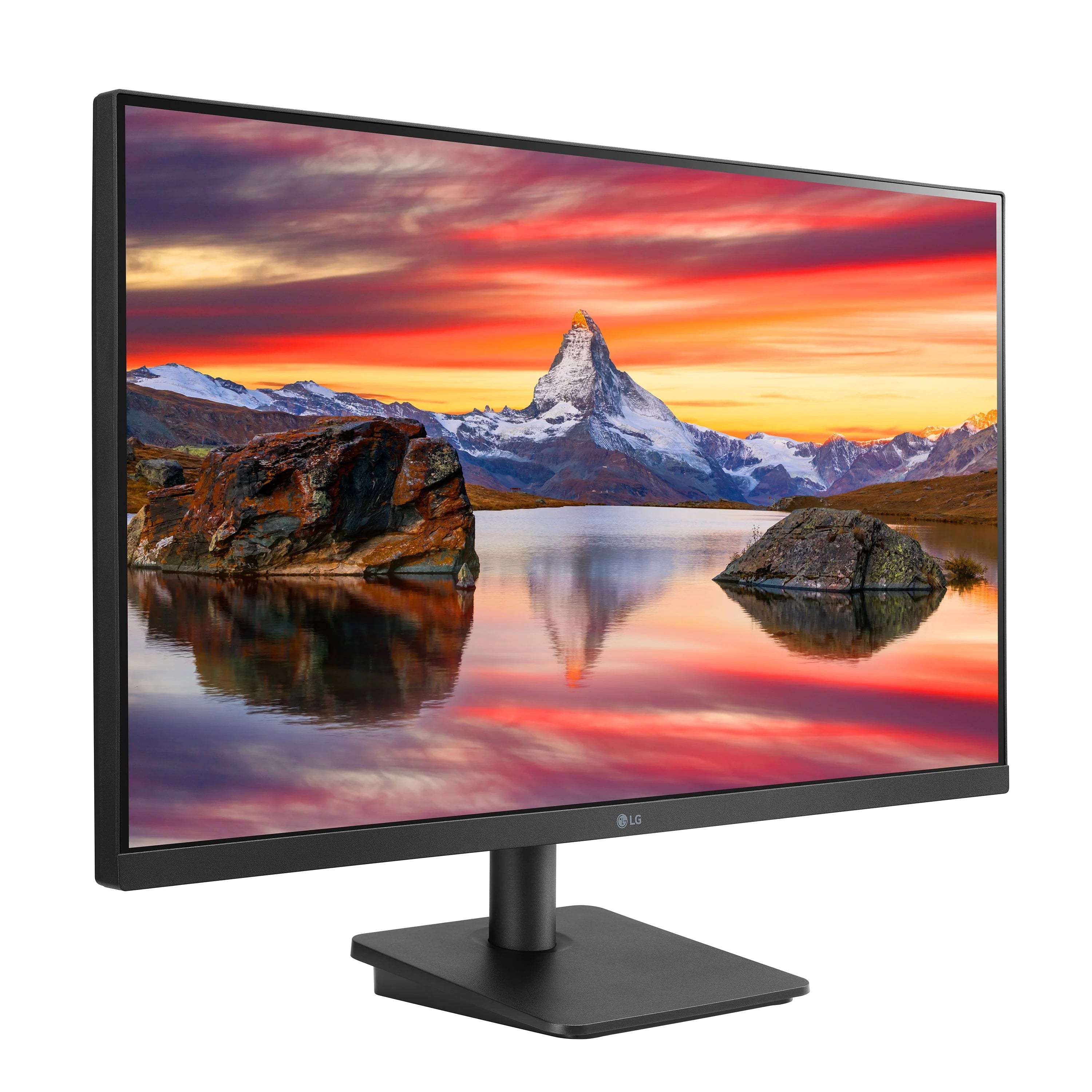 LG 27 FHD IPS 3-Side Borderless Monitor with Anti-Glare & AMD FreeSync - 27MP40W-B H244