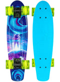 Madd Gear 22" Retro Beginner Skateboard Mini Cruiser- 62 mm Wheels Beginner Penny Style Board