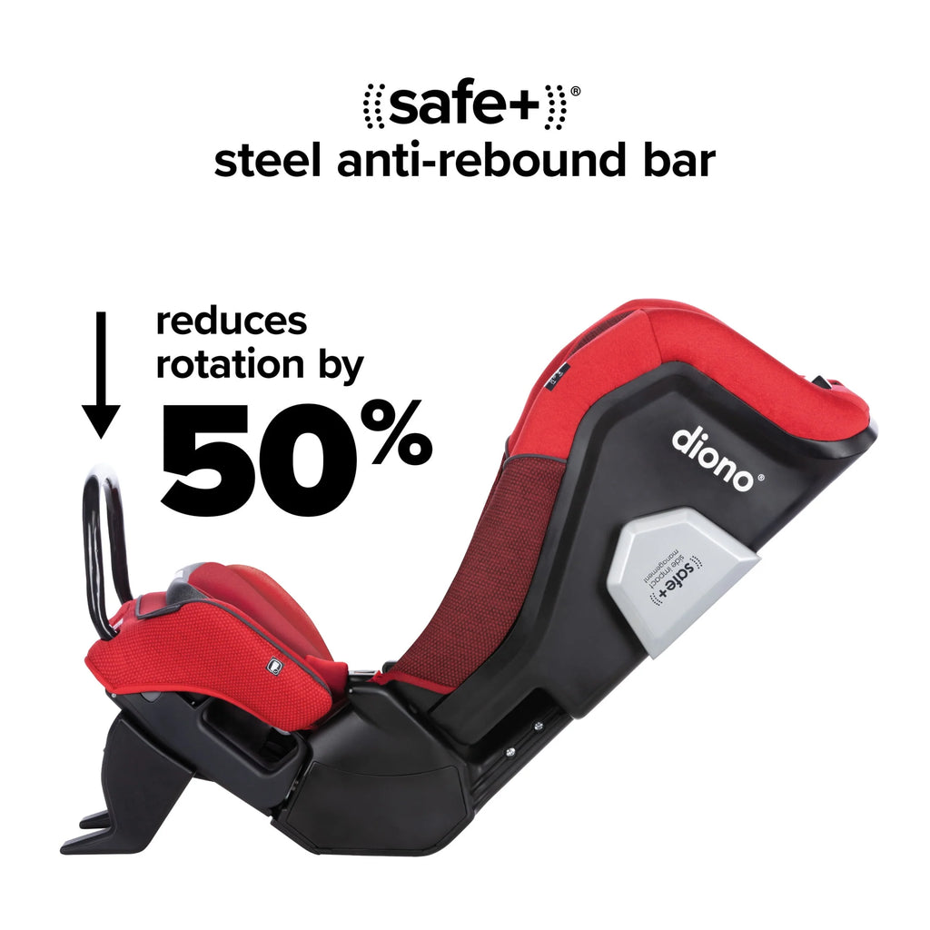 Diono Radian 3QXT SafePlus All-in-One Convertible Car Seat, Red B871