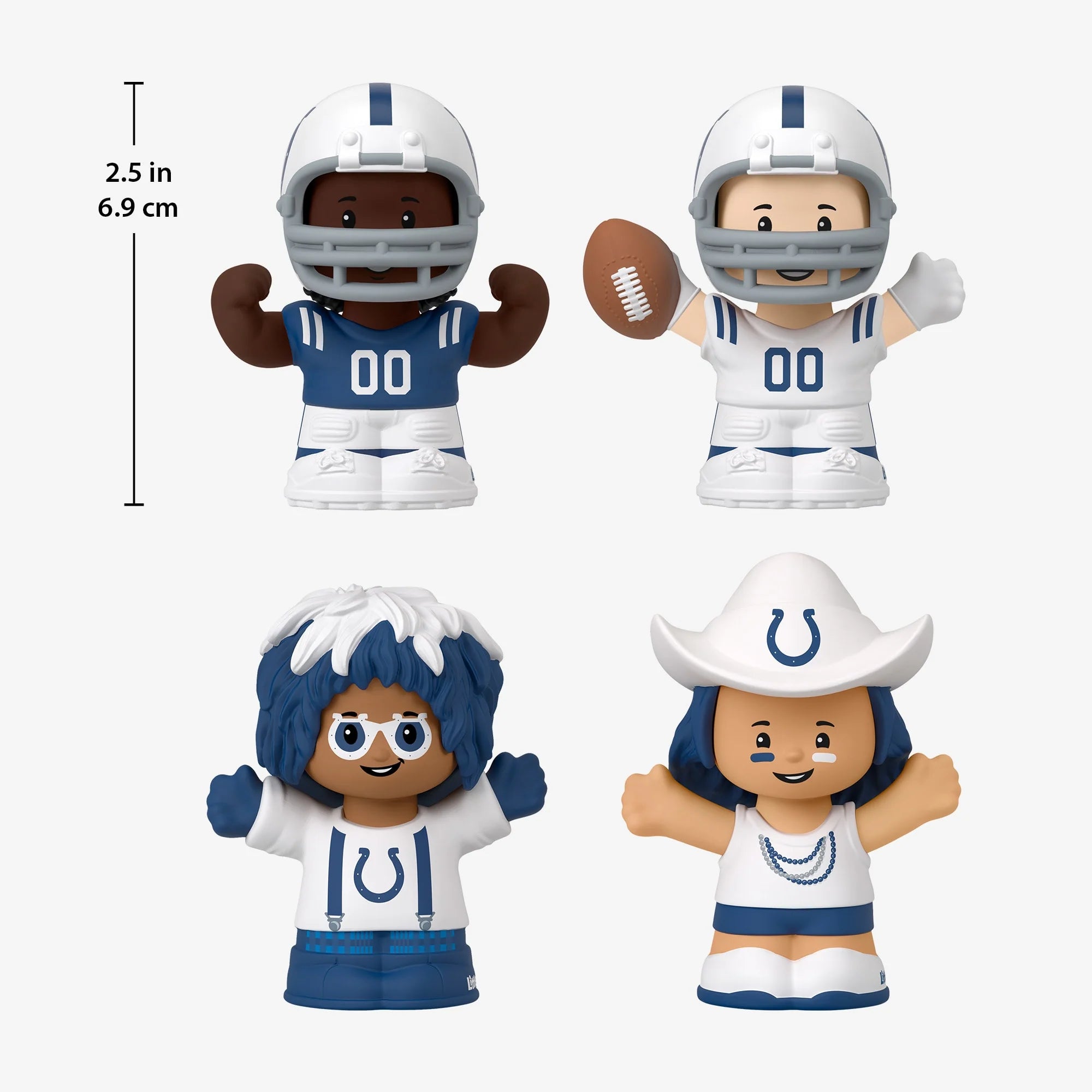 Little People Collector x NFL Indianapolis Colts Set K390