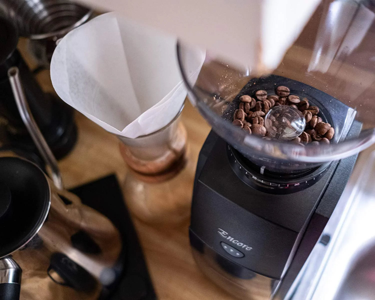 Baratza Encore Conical Burr Coffee Grinder, Black O35915