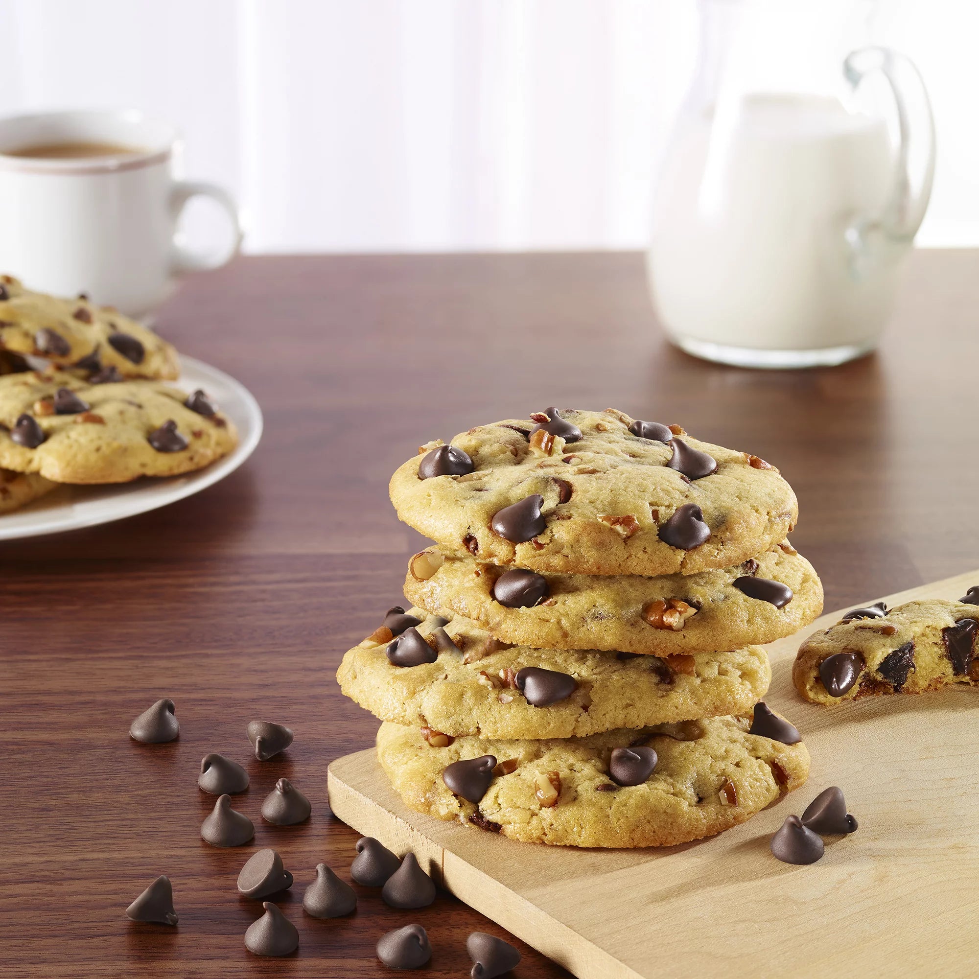 HERSHEY'S Sugar Free Chocolate Chips, 8 oz, 2 Pack J951834