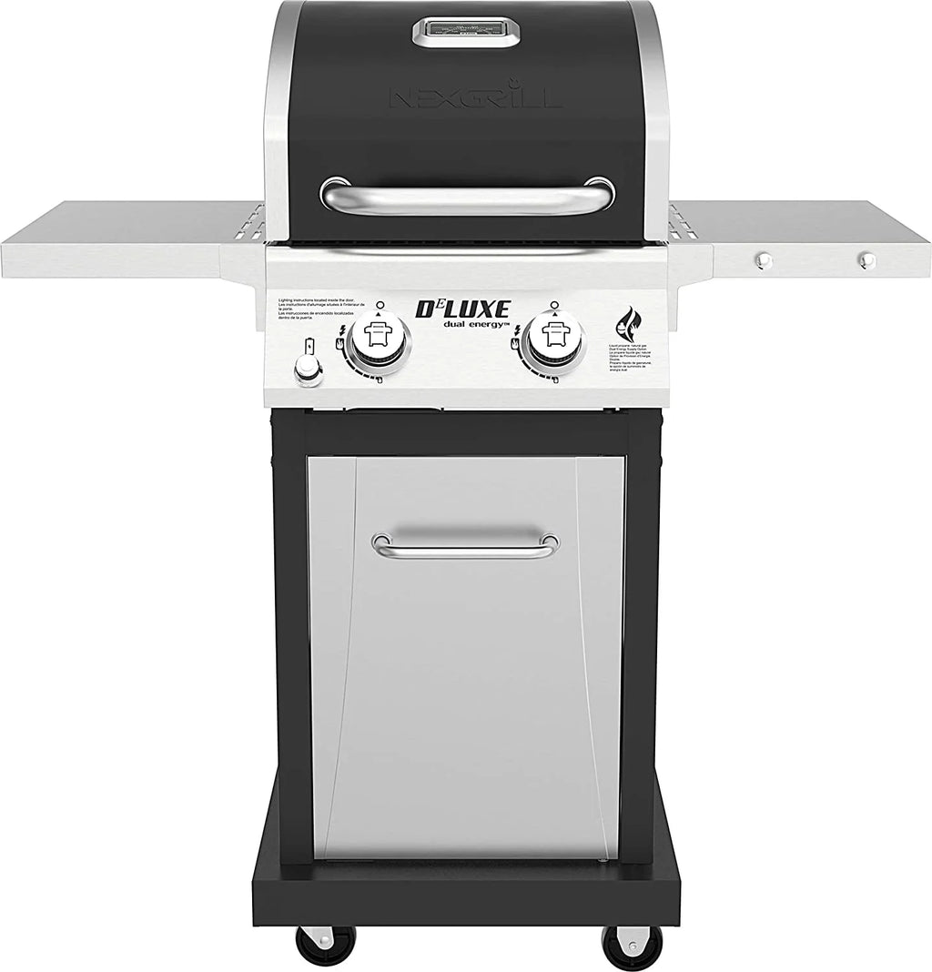Nexgrill Deluxe 2-Burner Propane Gas Grill with Foldable Shelves L452