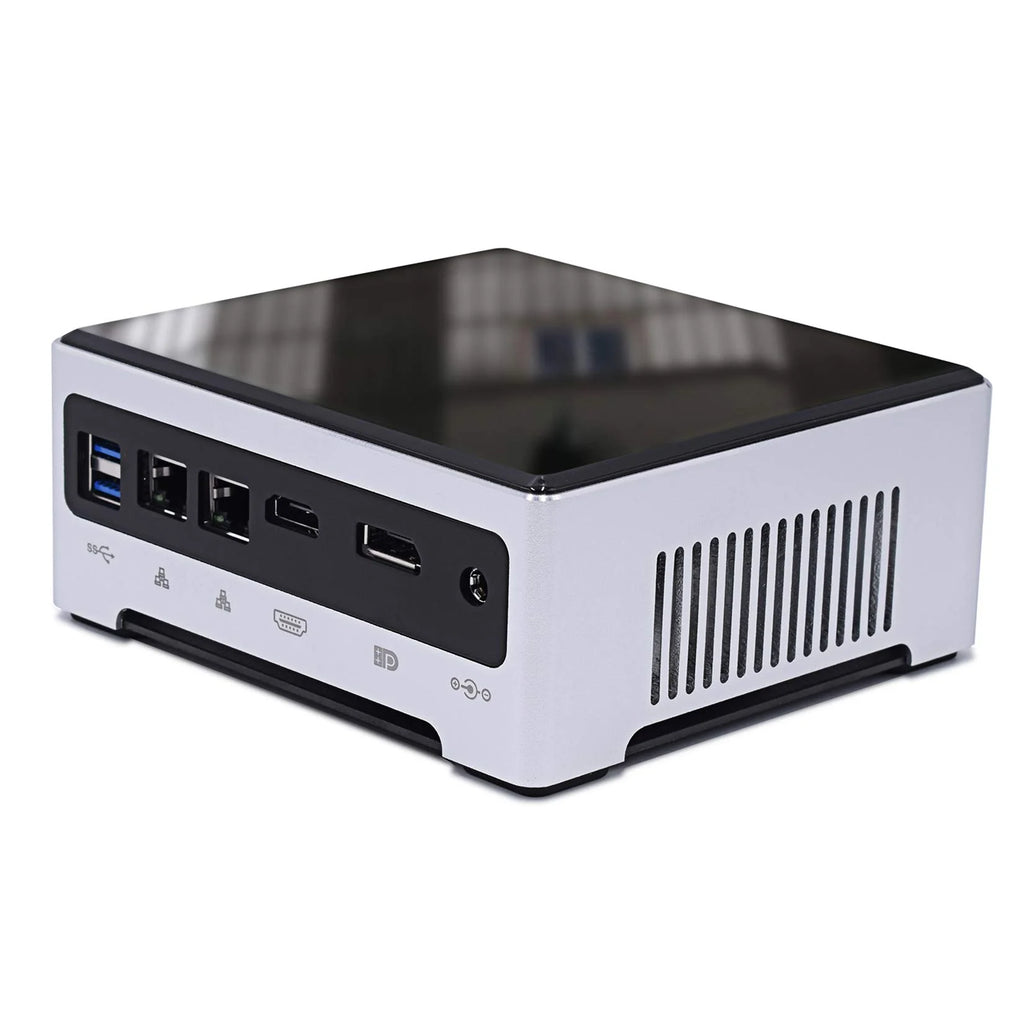 WEIDIAN NUC Mini PC Desktop PC DDR4 Octa Core i9 10880H 64GB RAM 1TB SSD 2LAN HD DP M.2 WiFi BT4.2 Windows 11 Pro Mini Business PC Built-in-Fan Mini Desktop Computer Small PC