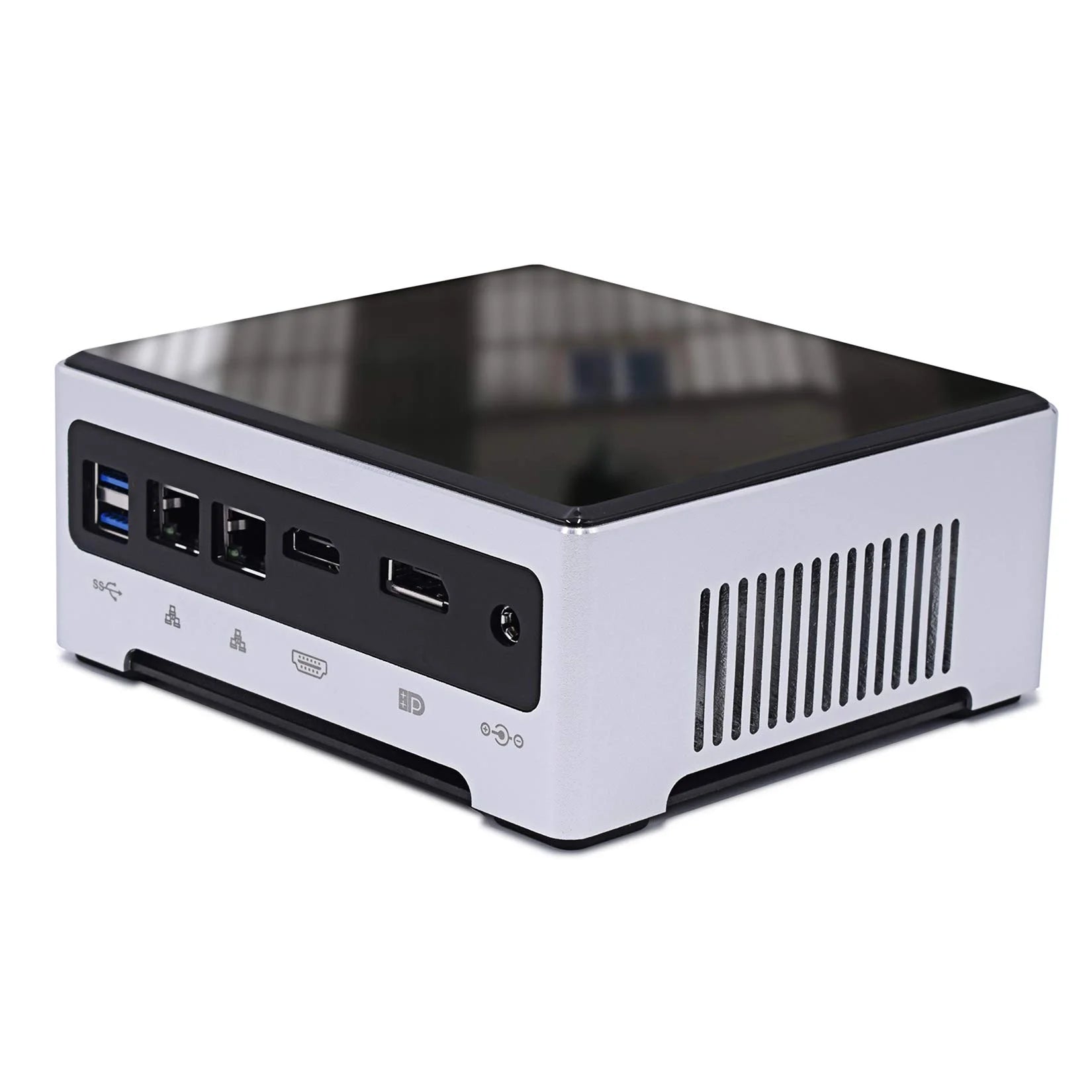 WEIDIAN NUC Mini PC Desktop PC DDR4 Octa Core i9 10880H 64GB RAM 1TB SSD 2LAN HD DP M.2 WiFi BT4.2 Windows 11 Pro Mini Business PC Built-in-Fan Mini Desktop Computer Small PC