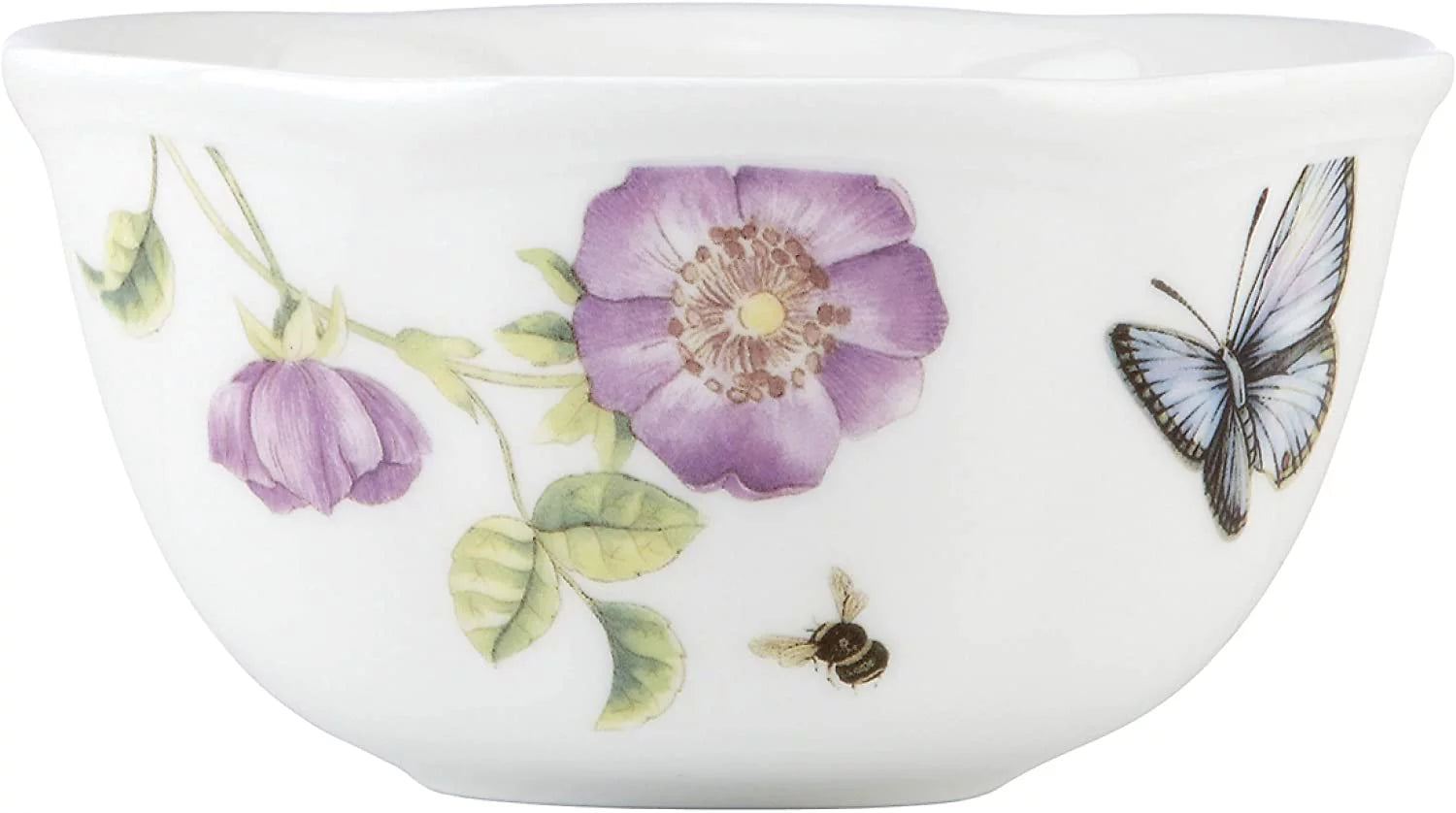 Lenox Butterfly Meadow Bloom Dessert Bowl Set V3662