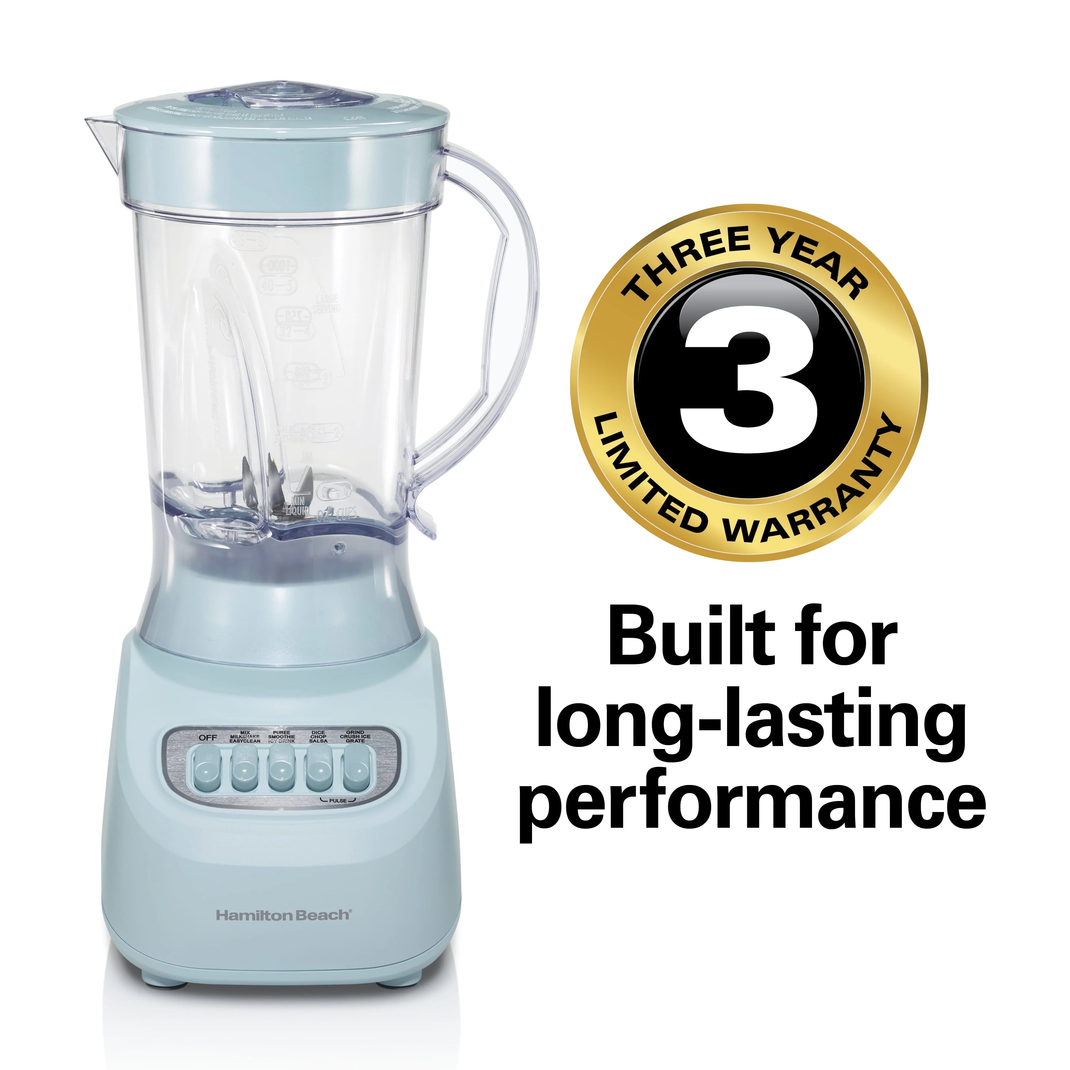 Hamilton Beach Smoothie Blender 48 oz Black N224
