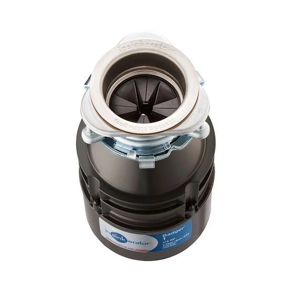 InSinkErator Badger1 Garbage Disposal, Black, 1/3 HP J55922