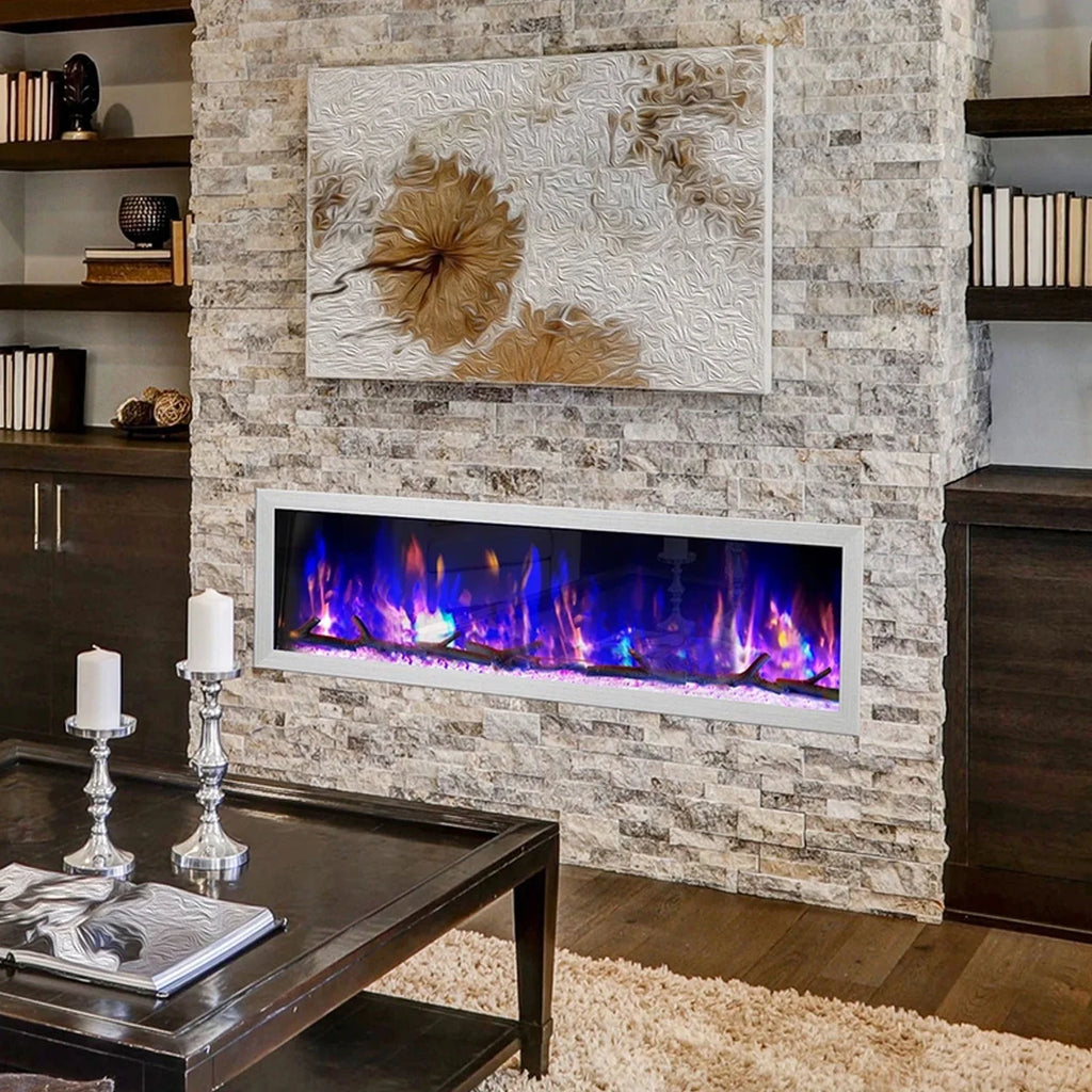 Dynasty Fireplaces Cascade BTX64 Electric Wall Fireplace A1467