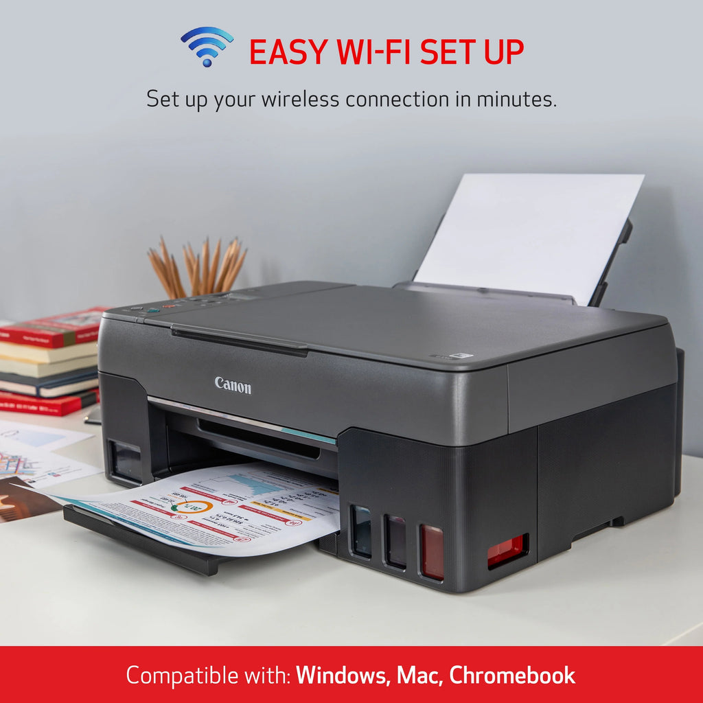 Canon PIXMA G3262 Wireless MegaTank All-In-One Printer T348335
