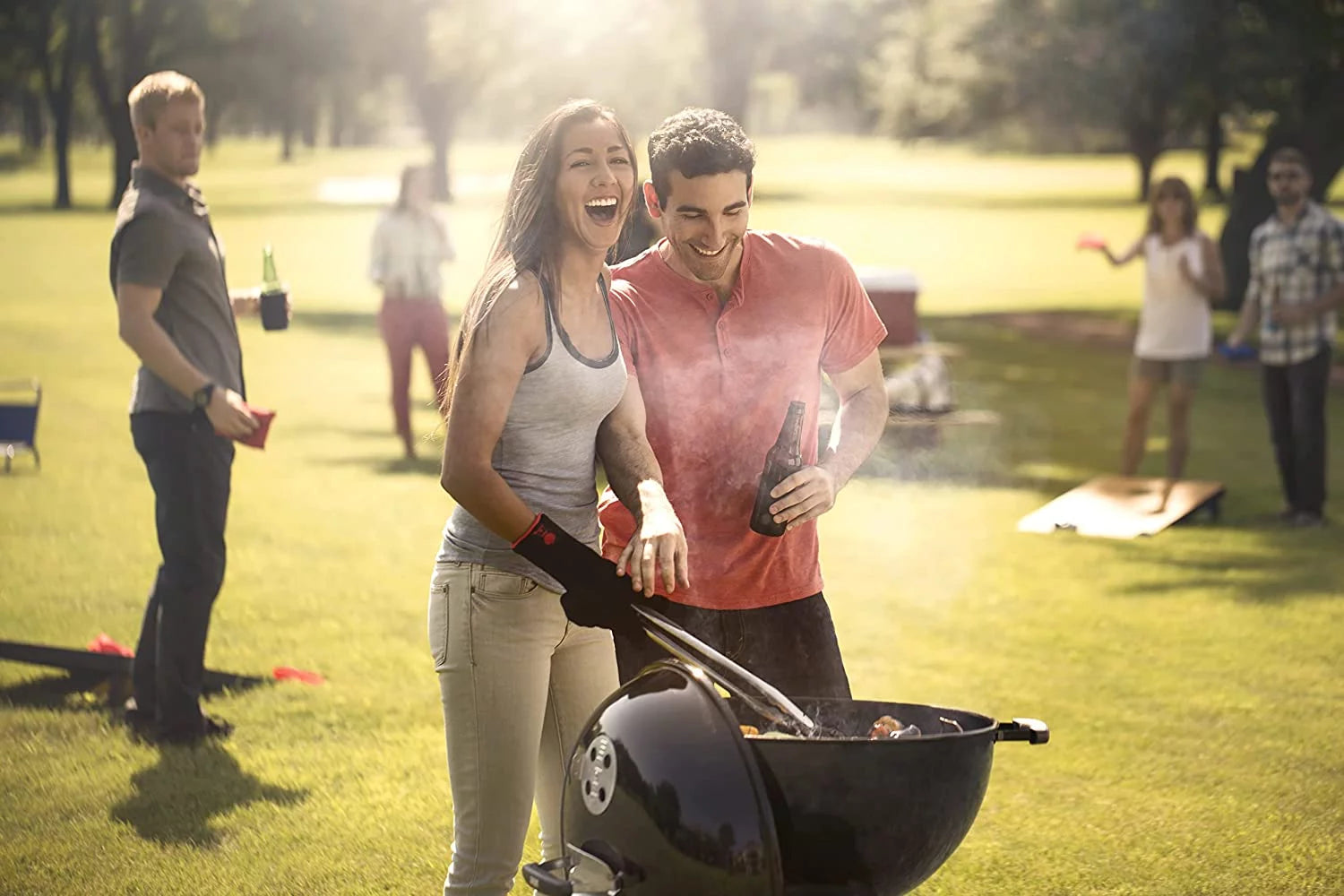 Weber 22 in. 70th Anniversary Kettle Charcoal Grill J3762
