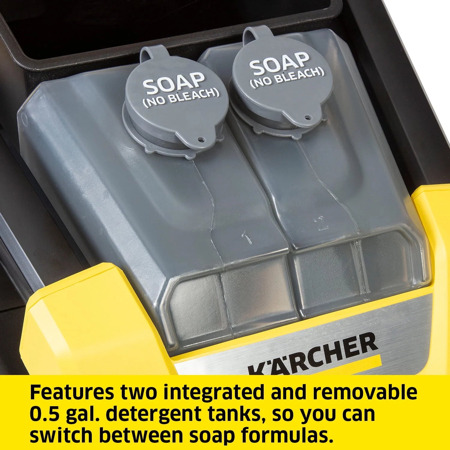 Karcher K1900PS 2375 Max PSI Electric Pressure Washer with 3 Nozzles V84517