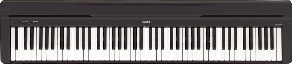 Yamaha P45B 88 Weighted Keys Digital Piano Bundle with Dust Cover and Key Sticker R2130
