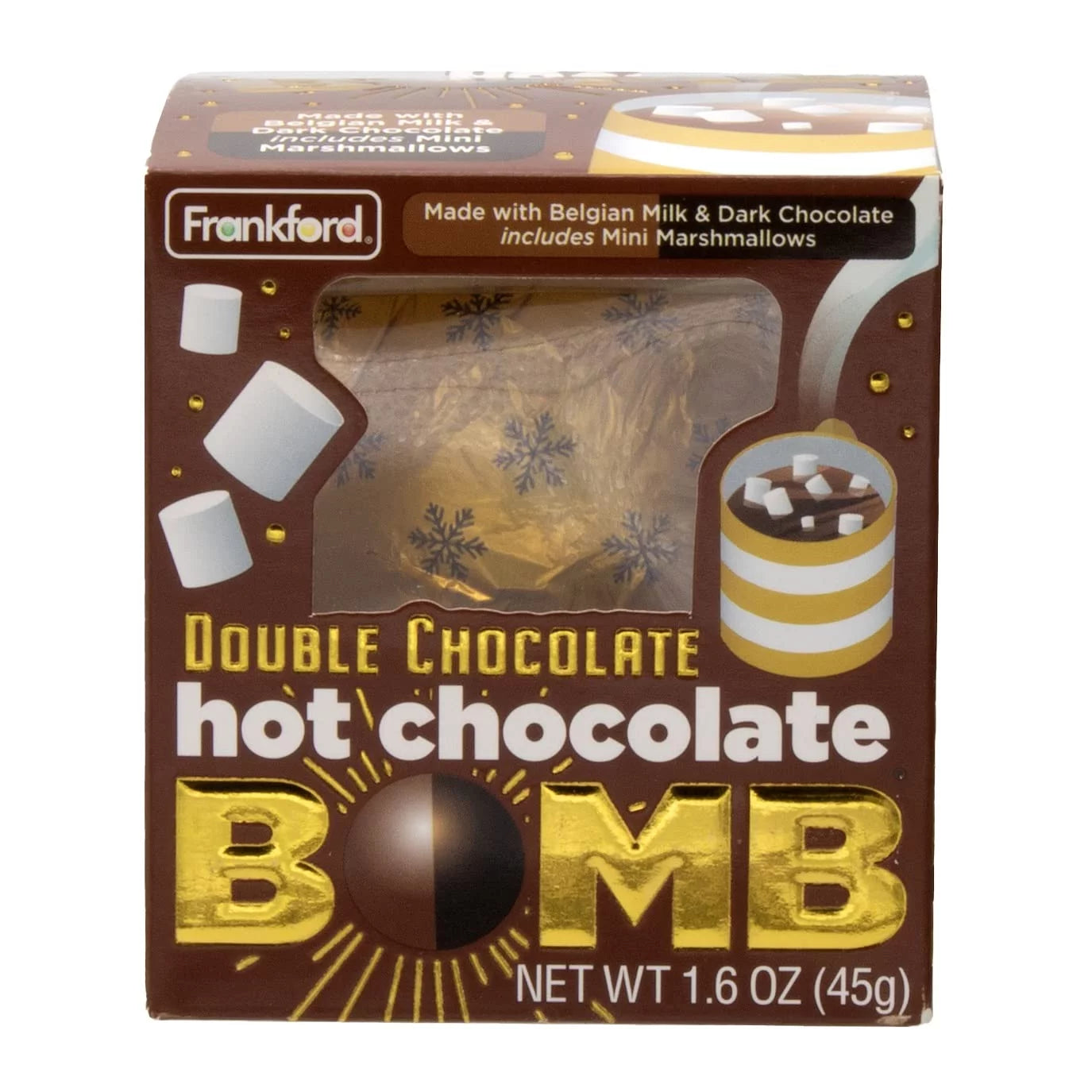 36 Pack Assorted Hot Chocolate Bombs - Original, Peppermint, Double Chocolate, Salted Caramel L394661